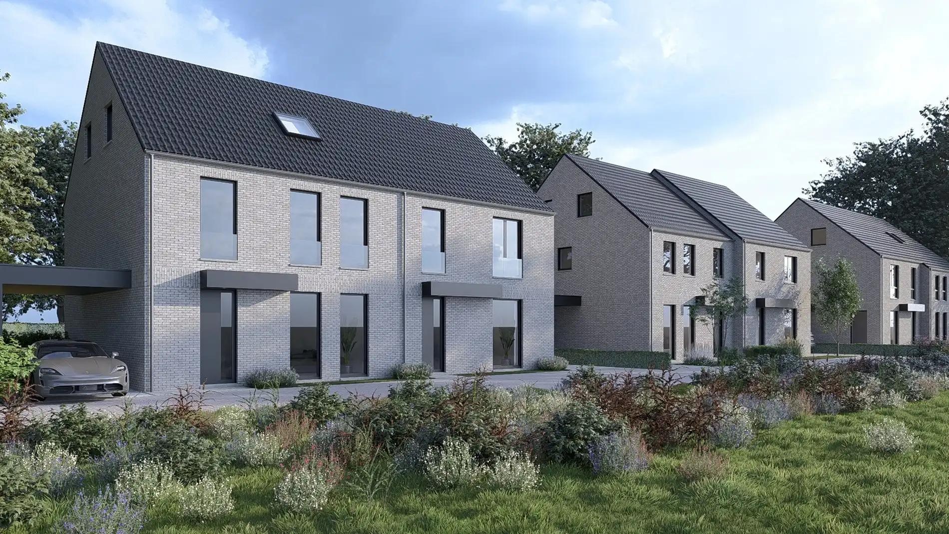 13 Bijna Energie Neutrale nieuwbouwwoningen gelegen aan de Rondestraat in Lozen foto 7