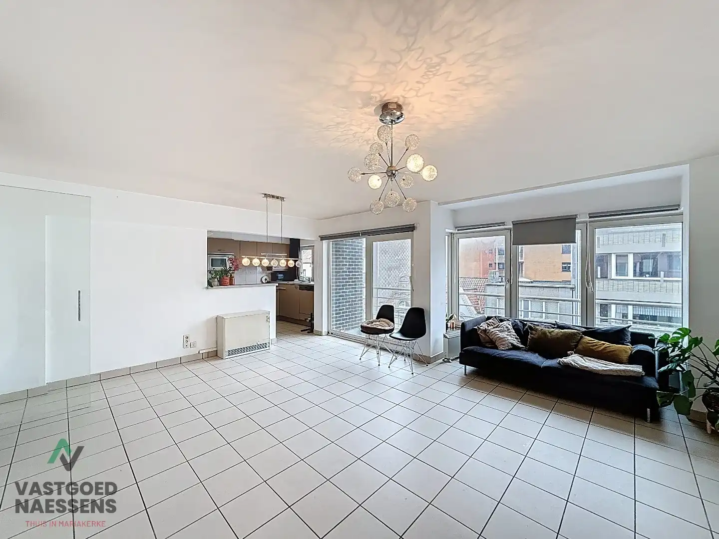 RUIM 2 SLPK APP MET TERRAS IN CENTRUM OOSTENDE foto {{pictureIndex}}