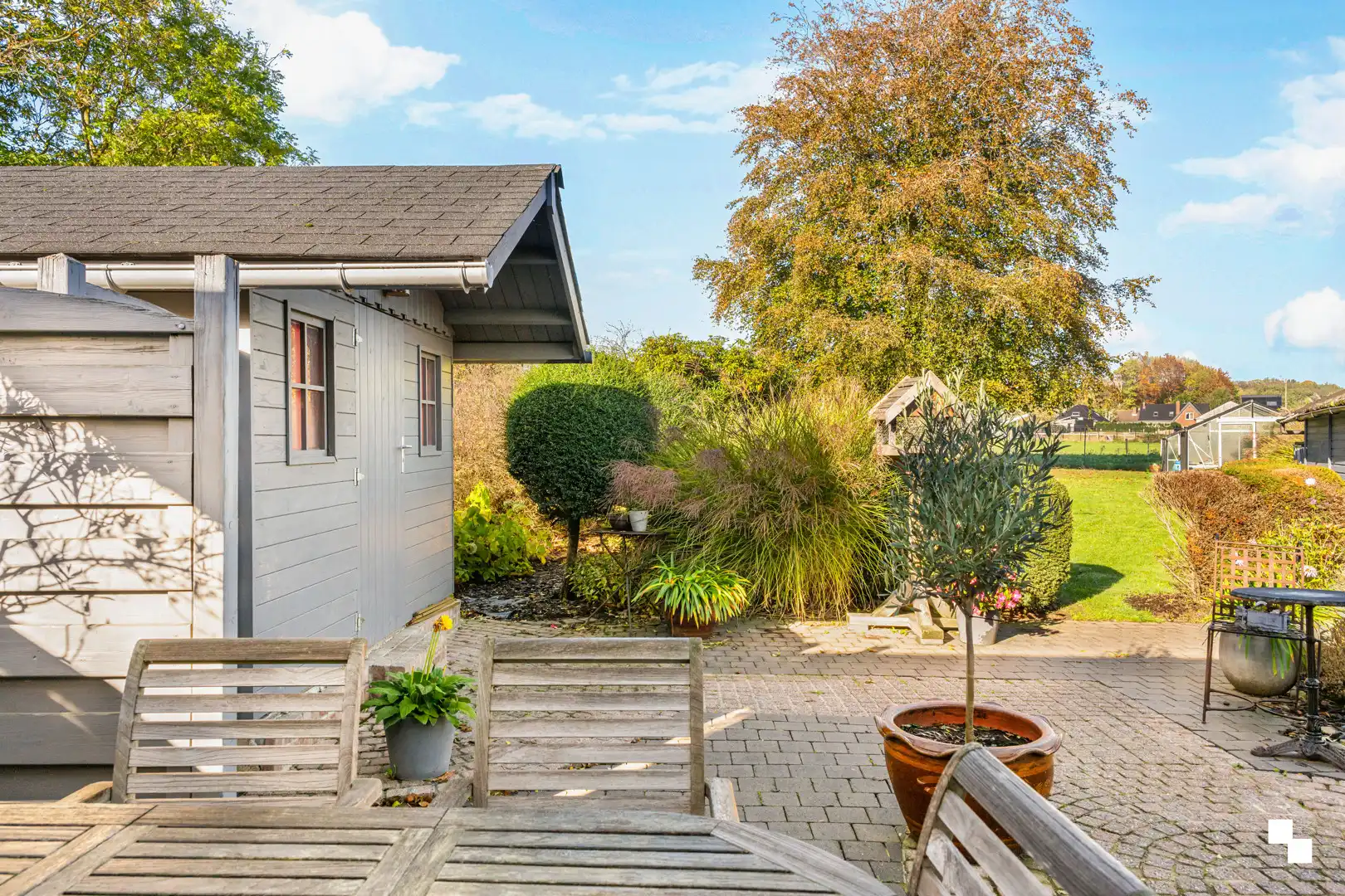 Alleenstaande woning met zicht op de velden in Oosterzele foto 25