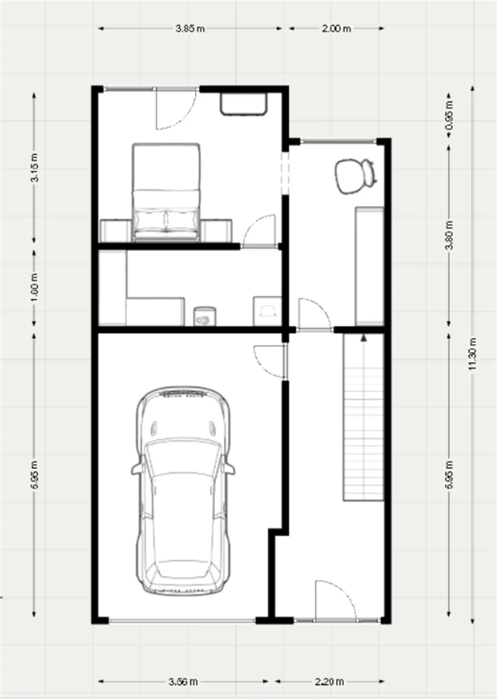 Instapklare bel-etagewoning met garage, tuin en zonnig terras foto 24