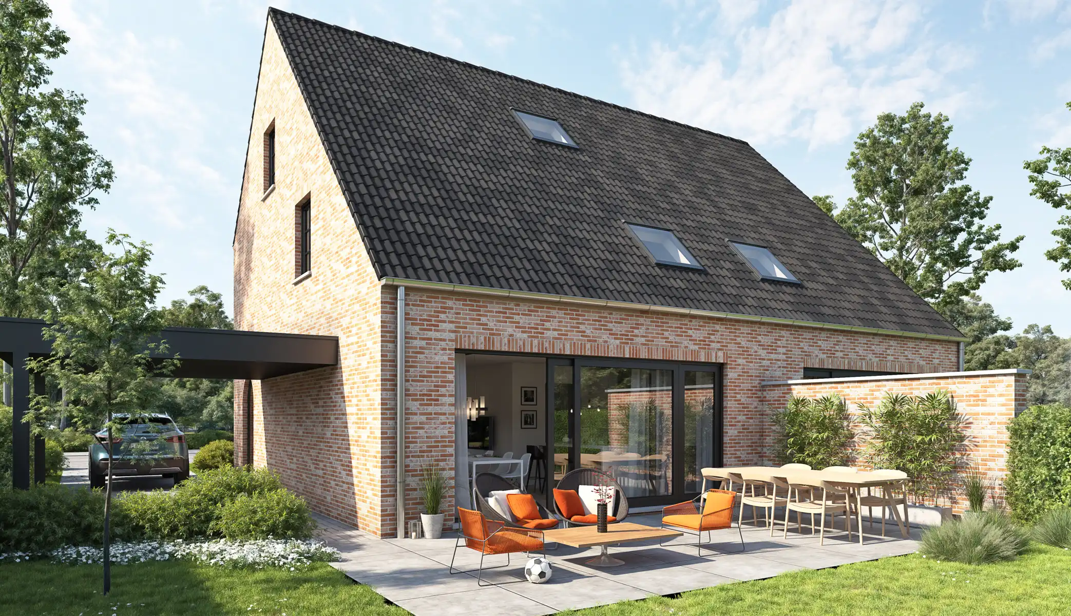 Landelijke nieuwbouwwoning foto 3