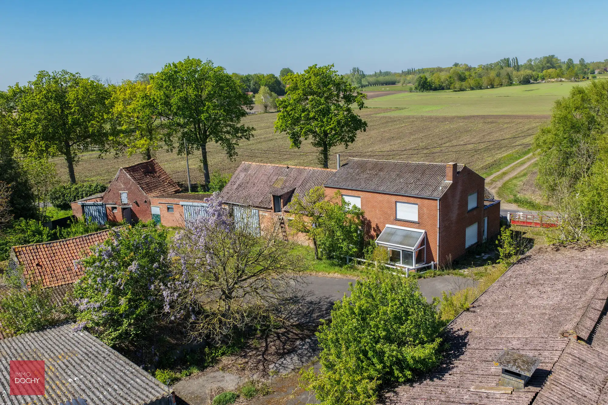 Zeer rustig gelegen oude hoeve met bouwvergunning voor nieuw landhuis foto 5