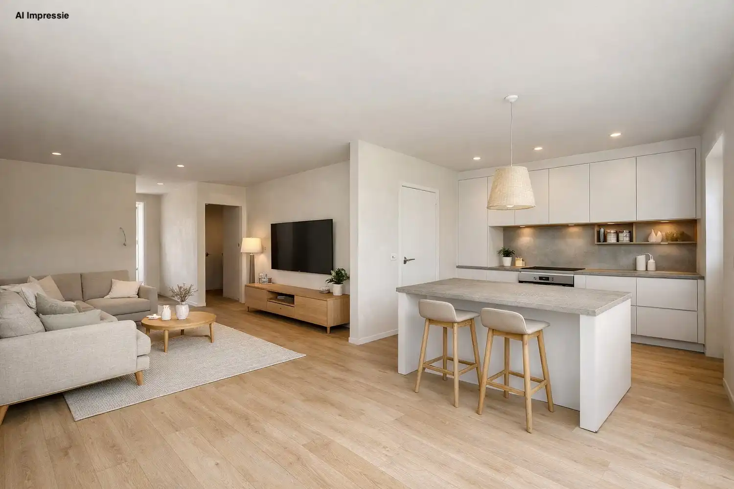 Moderne nieuwbouwwoning in Kinrooi – Nelisveld 4A - casco+ afwerking – Jouw thuis, jouw stijl foto {{pictureIndex}}