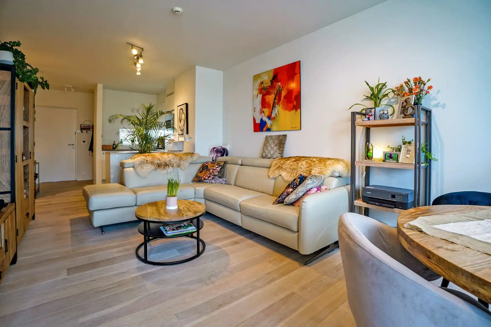 Prachtig 1-slaapkamerappartement met ruim terras (serviceflat) in Residentie Beukenhof, uniek wonen in de dorpskern van Oostduinkerke.  foto {{pictureIndex}}