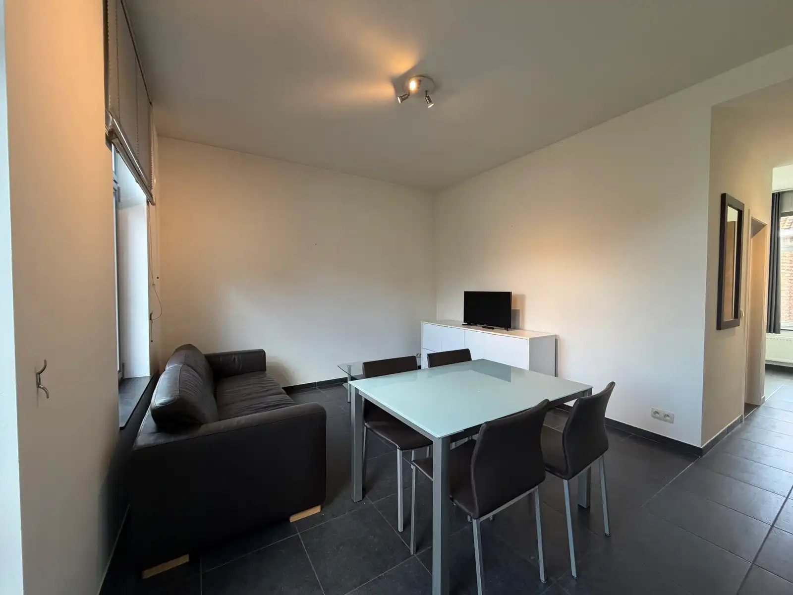 Gemeubeld appartement met terras en 1 slaapkamer te Leuven foto 3