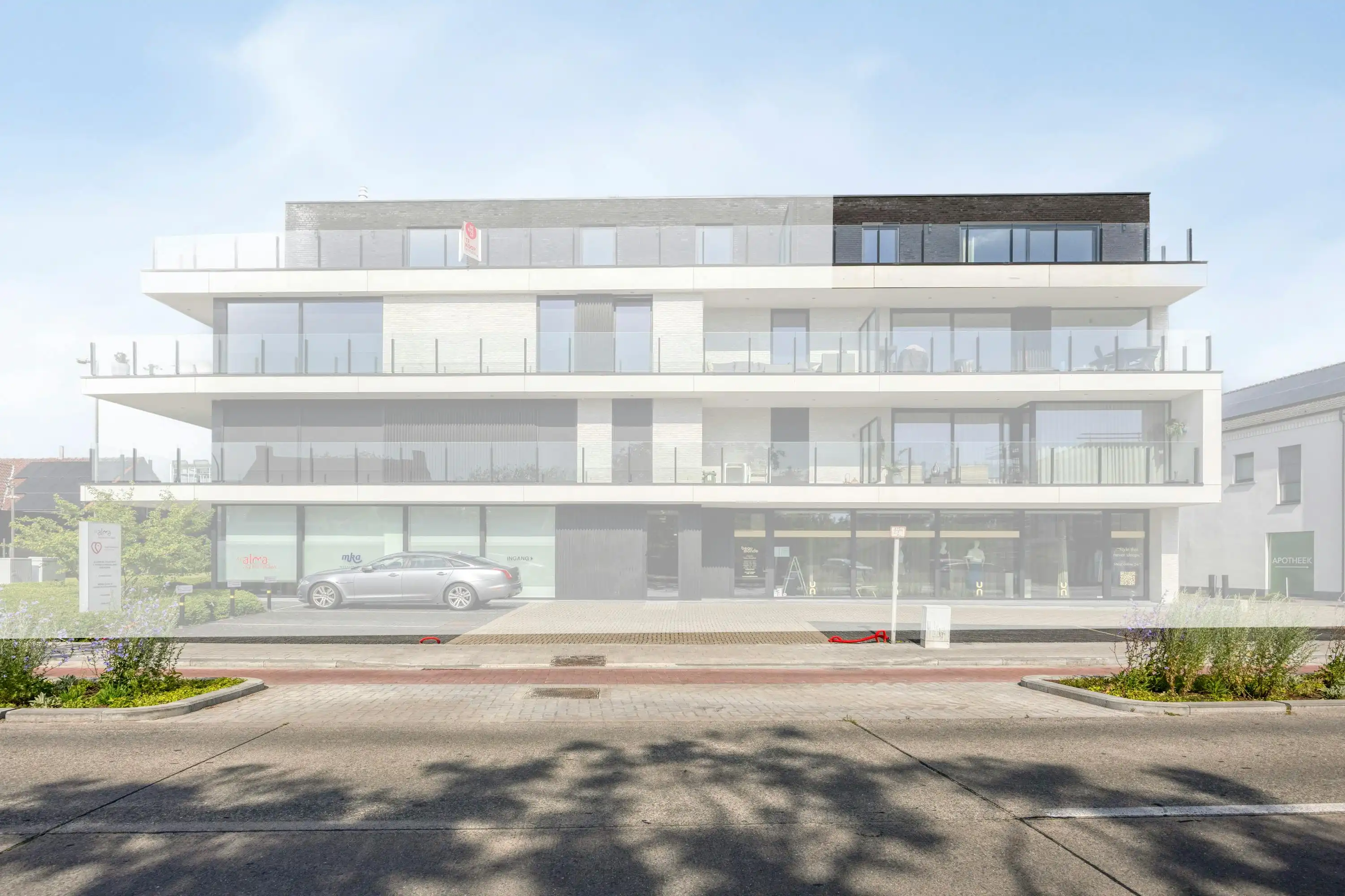 Penthouse met verzicht in centrum Aalter foto {{pictureIndex}}