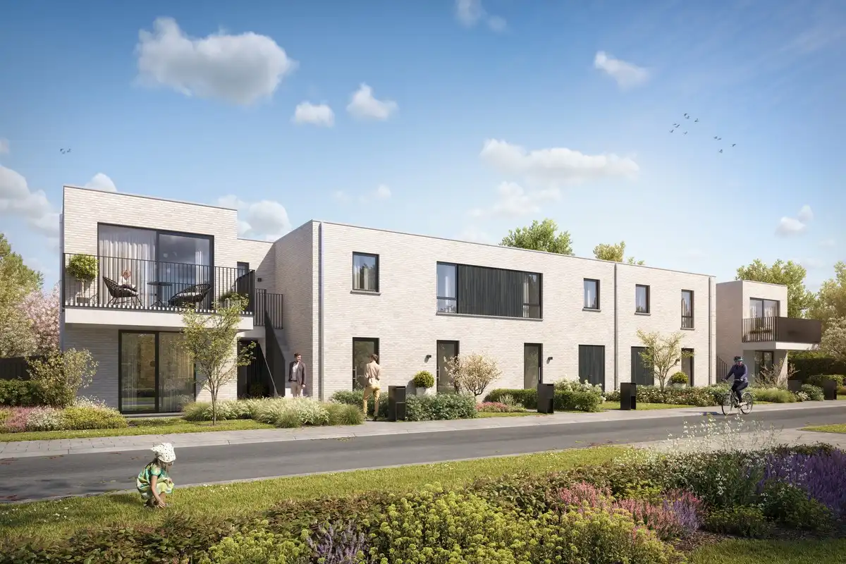 Lichtrijke stapelwoningen te Roeselare foto {{pictureIndex}}