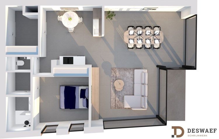 Appartement op centrale ligging: Markt van Torhout. foto 6