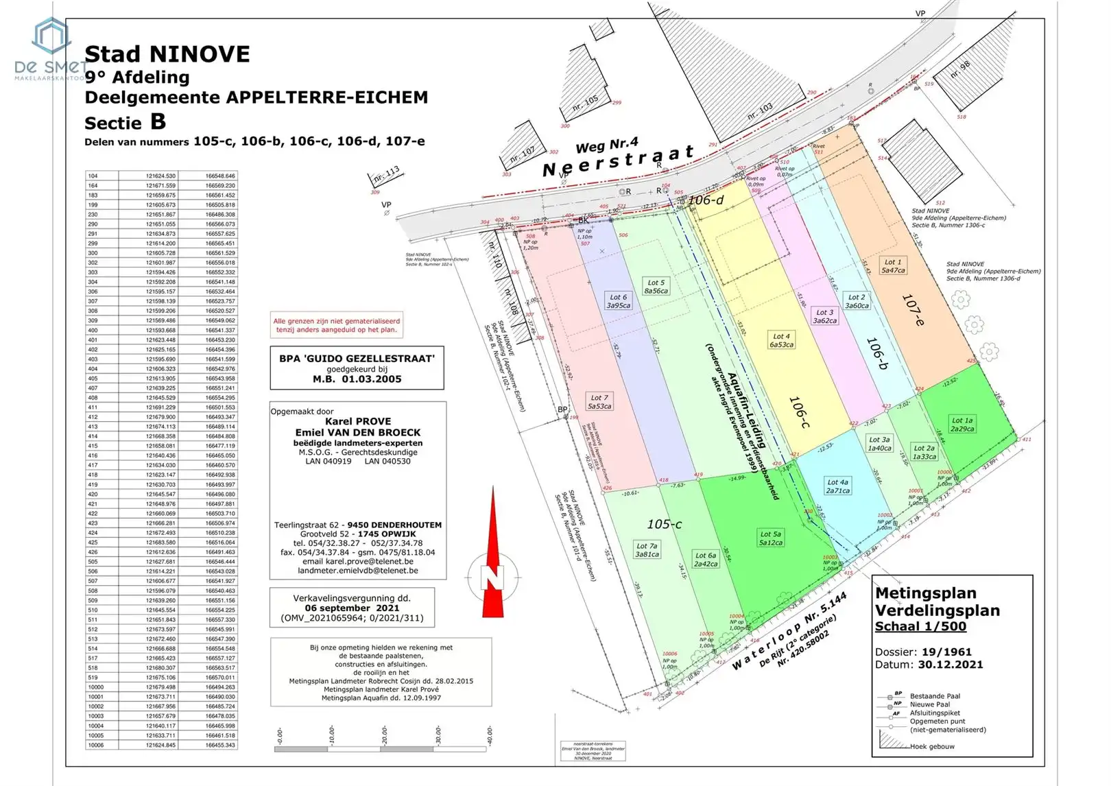 Grond te koop Neerstraat 102C - 9400 APPELTERRE-EICHEM