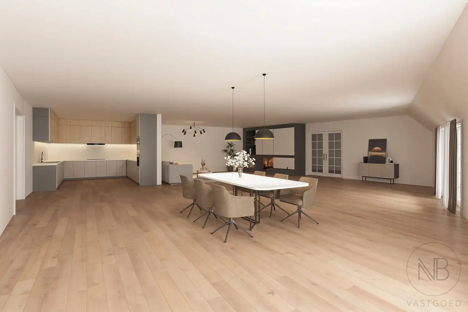 Te renoveren appartemtent met garage te koop! foto 11