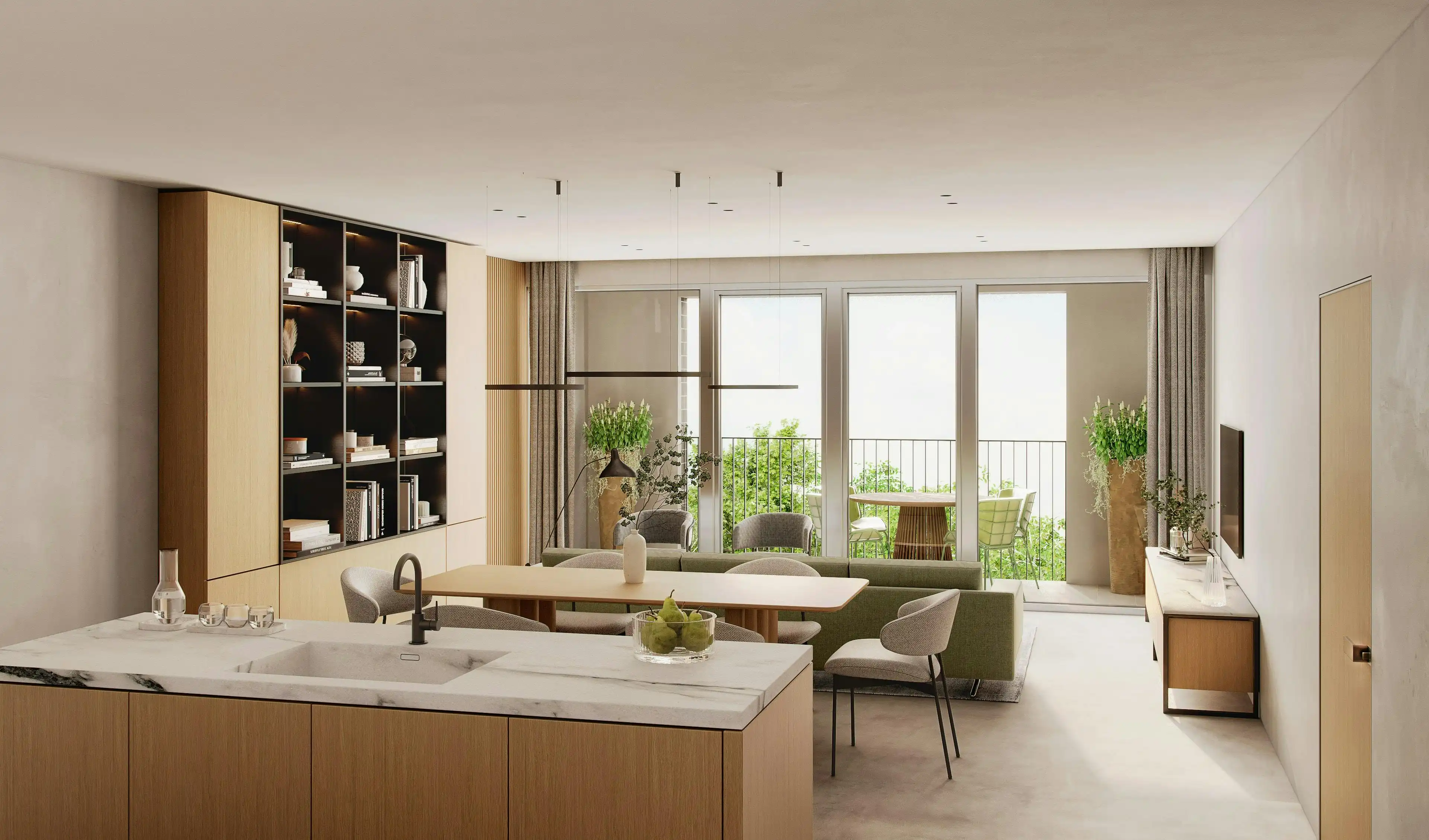 B.4.1 Loggia - te koop nieuwbouw appartementen in Antwerpen foto 11