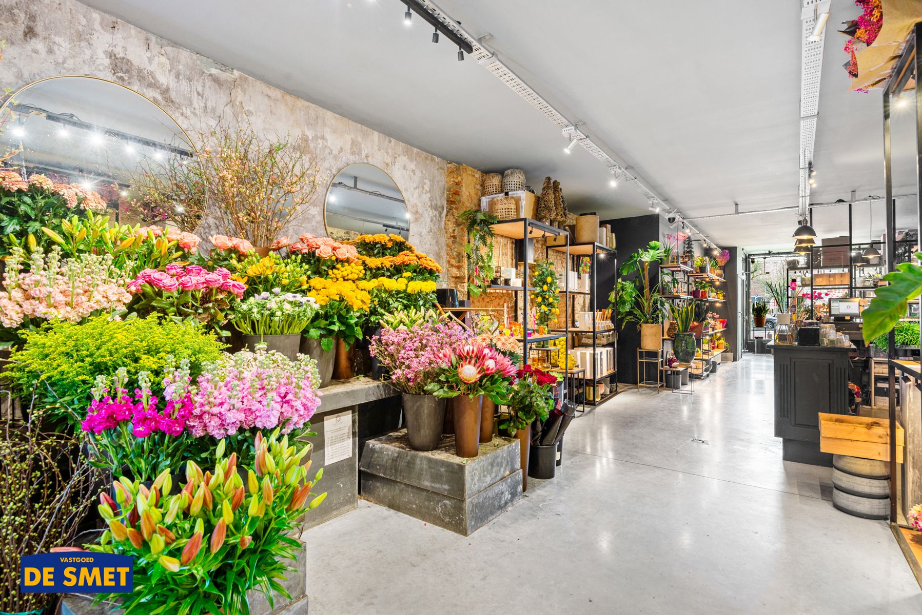 Polyvalente handelsruimte met tuin en triplex pal in centrum foto {{pictureIndex}}