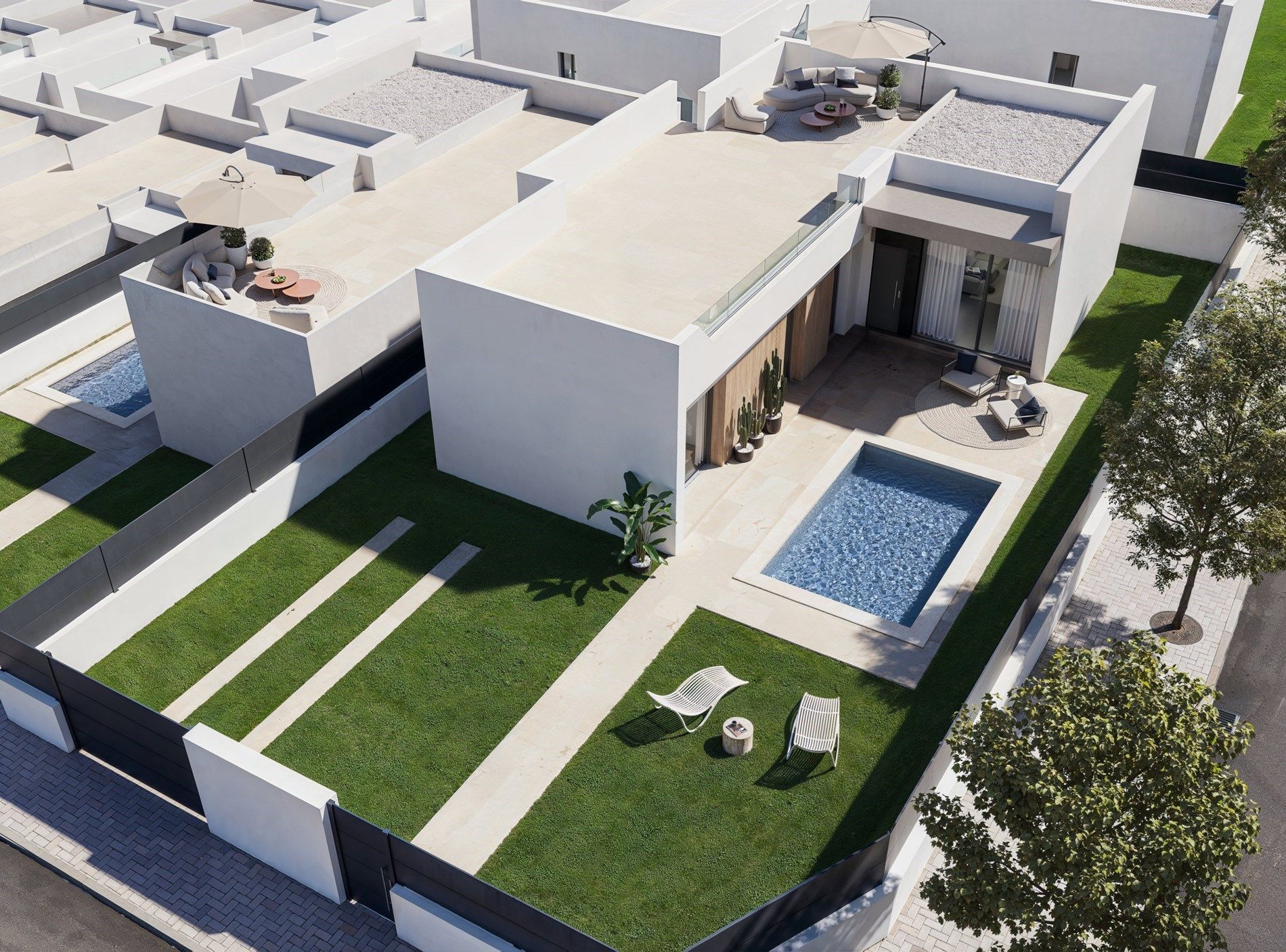 Geweldige vrijstaande villa's in San Miguel de Salinas foto 3