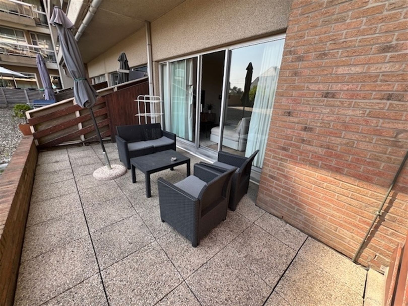 Zonnige instapklare studio met XXL-terras in Nieuwpoort foto 2