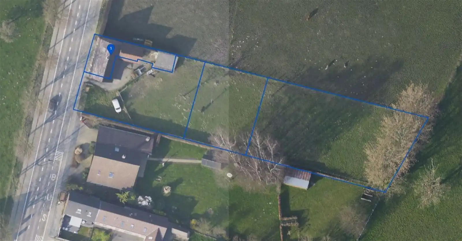 Op te frissen woning met grote tuin en weiden foto 15