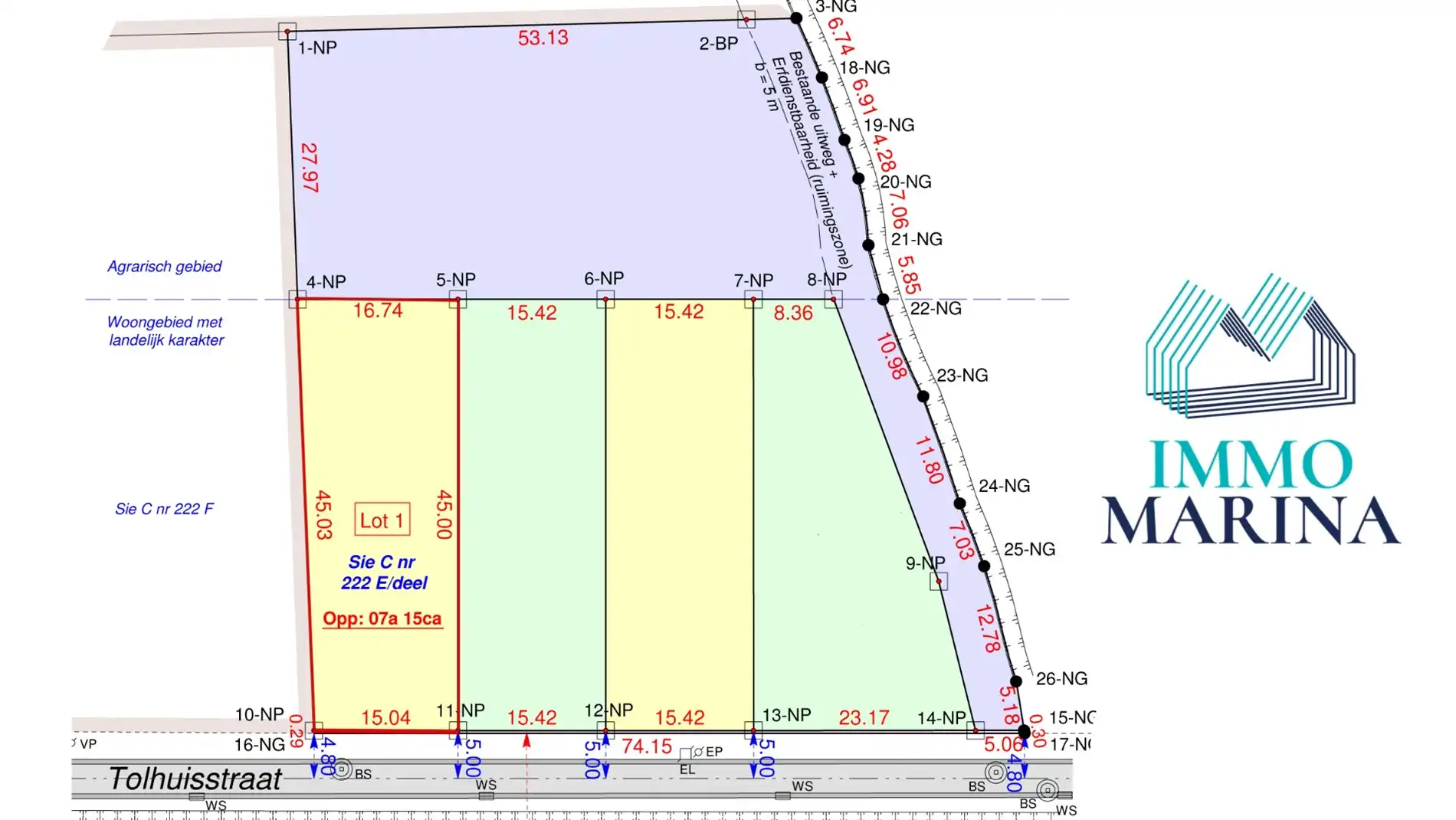 Rustig perceel open bebouwing 7a 15ca Betekom foto {{pictureIndex}}