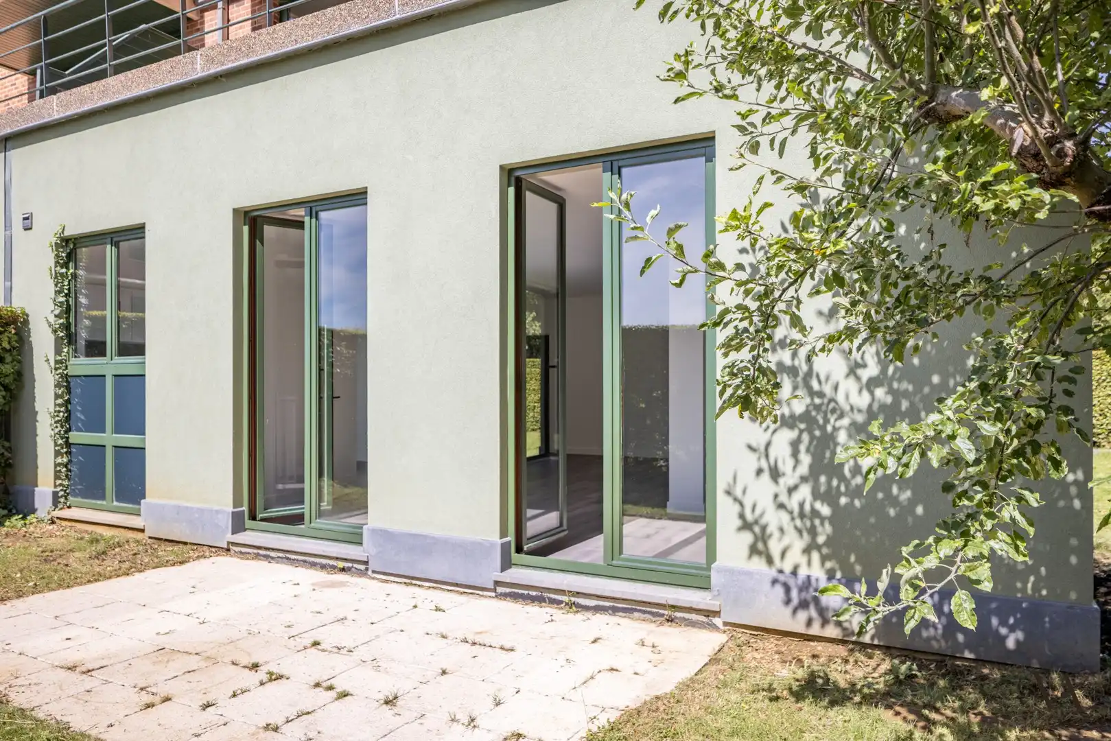 Ruim hoekappartement met uitzonderlijke tuin in groene parkresidentie nabij het centrum van Leuven foto 10