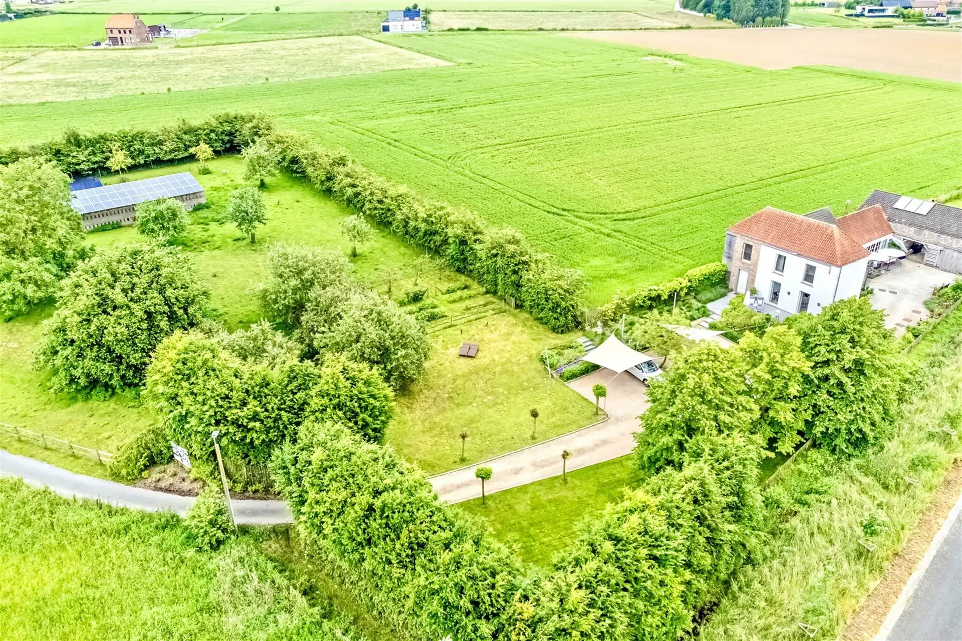 UNIEK gelegen prachtig energiezuinig LANDHUIS (ideale B&B). foto 3