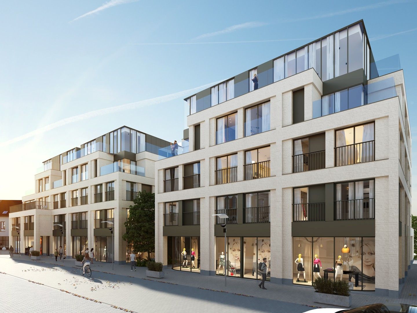 Nieuwbouwappartement met EPC A en terras in Wetteren te koop foto 8