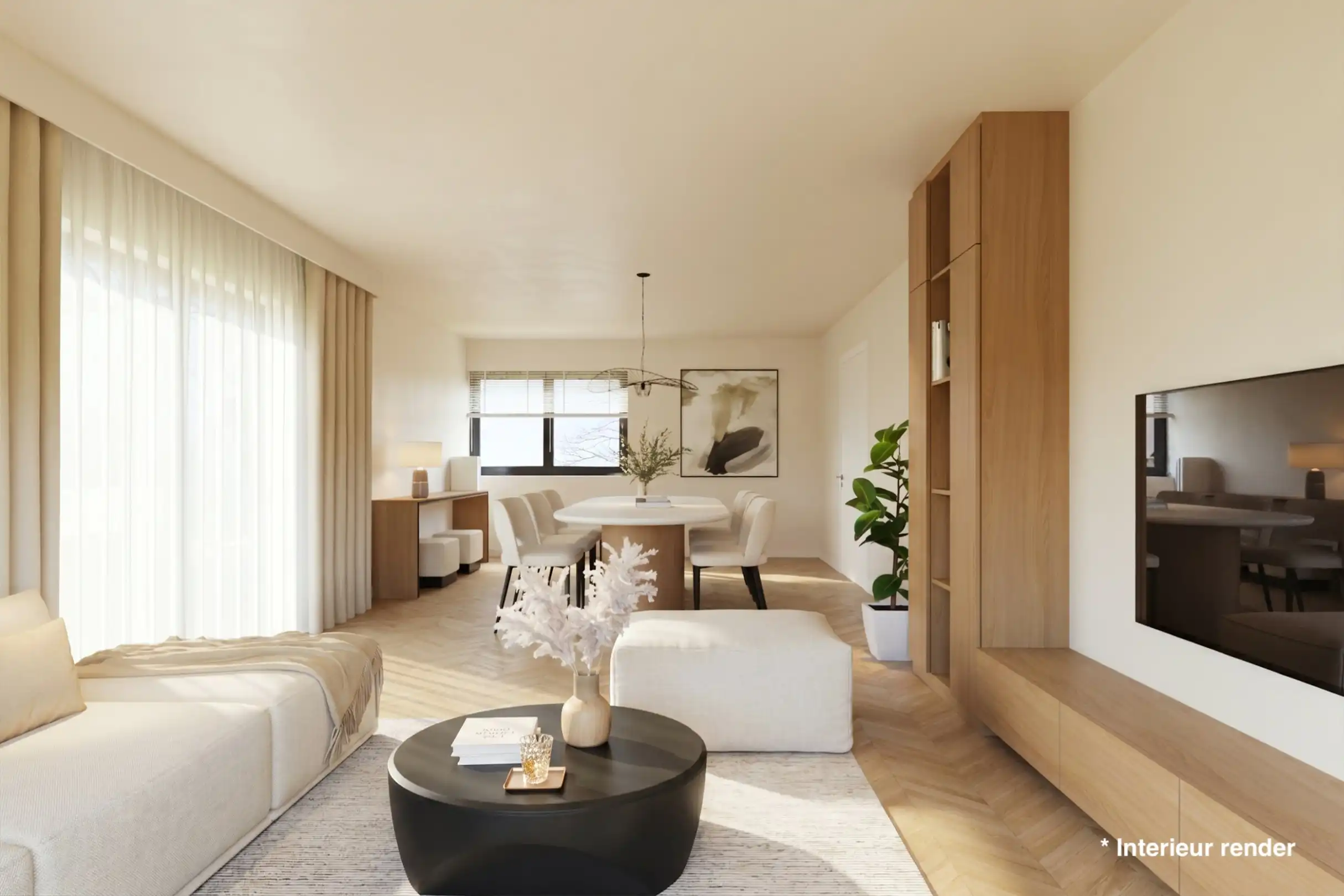 Ruim appartement met 3 slaapkamers centrum Sint-Truiden foto 6
