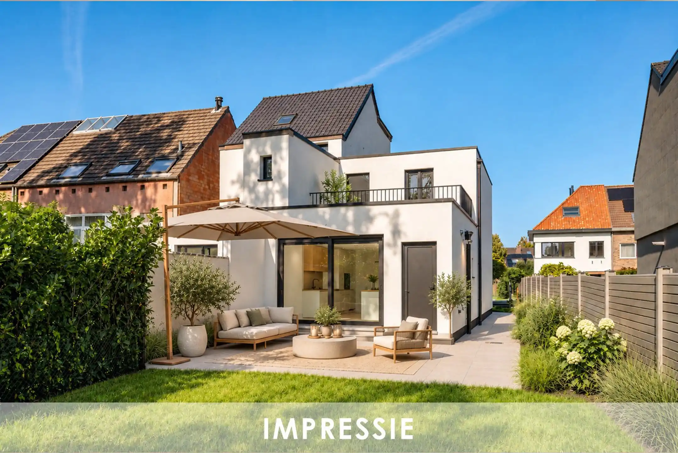 Volledig gerenoveerde en instapklare woning met zonnige tuin te Brasschaat! foto 23