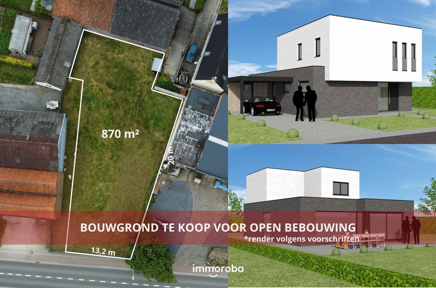 Landelijk gelegen perceel BOUWGROND TE KOOP in Olsene! foto {{pictureIndex}}