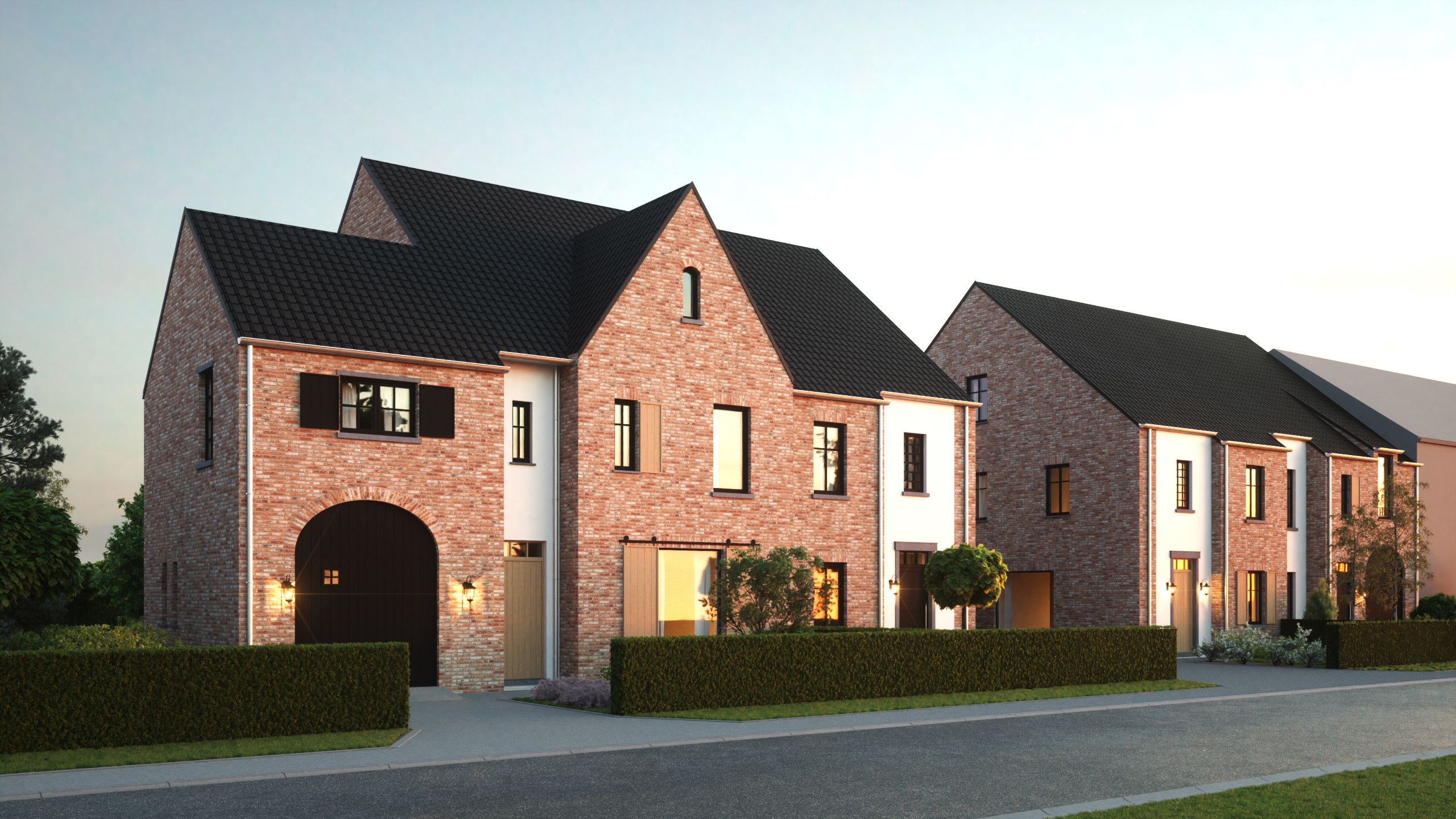 Prachtige landelijke nieuwbouw woningen (casco) aan 6%! foto {{pictureIndex}}