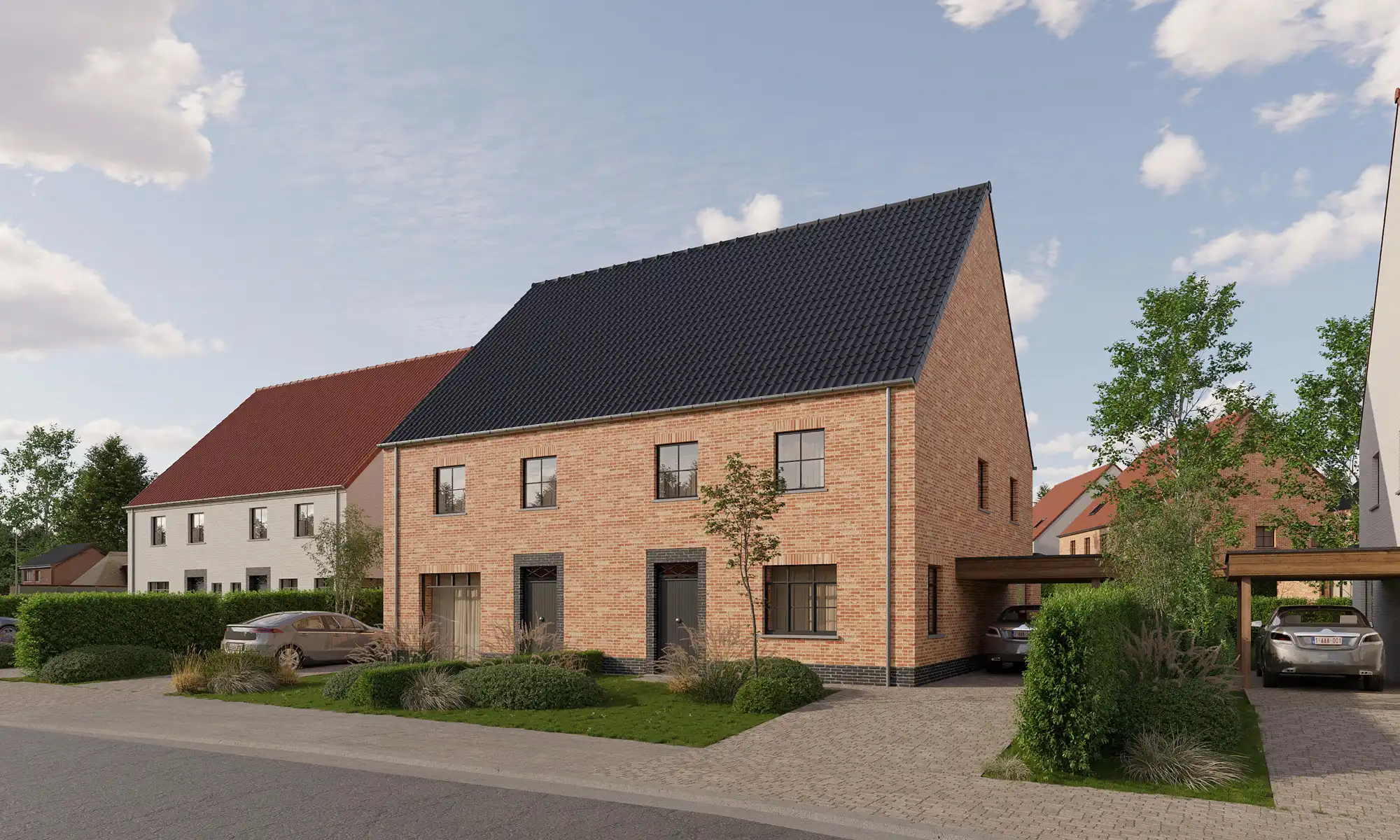 Nieuwbouwproject op de rand van Lierde/Ophasselt/6% mogelijk foto {{pictureIndex}}