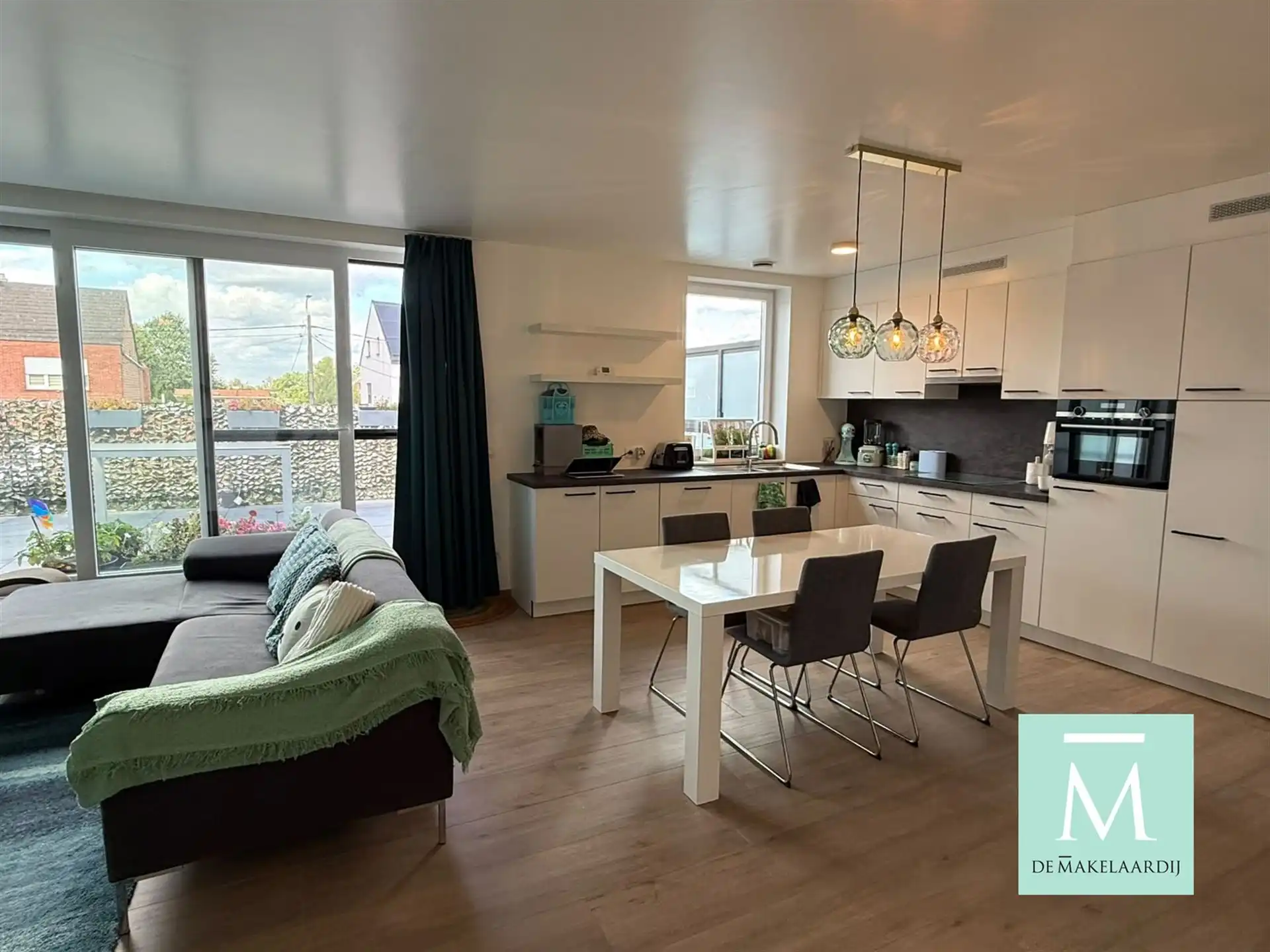 Moderne duplex met 2 slaapkamers en terras te huur in Bonheiden foto 2