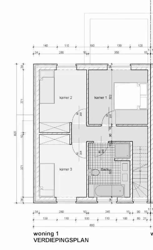 Nieuw te bouwen halfopen woning met vrije keuze van architectuur te Roeselare. foto 4