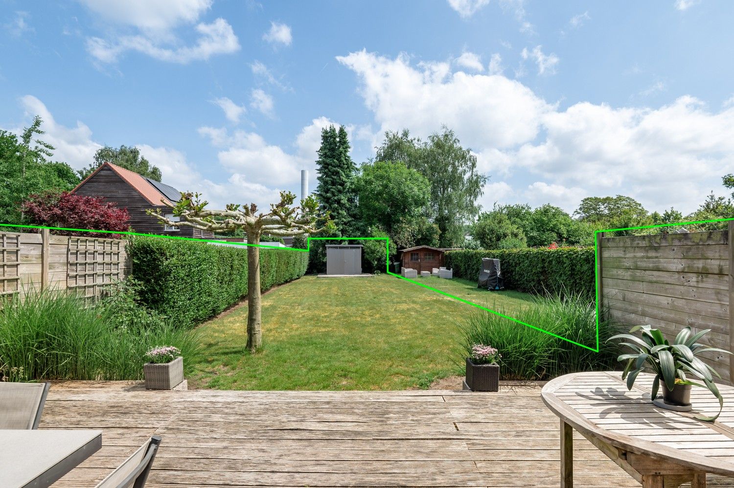 Lichtrijke, goed onderhouden woning met grote tuin nabij centrum Wijnegem foto 17