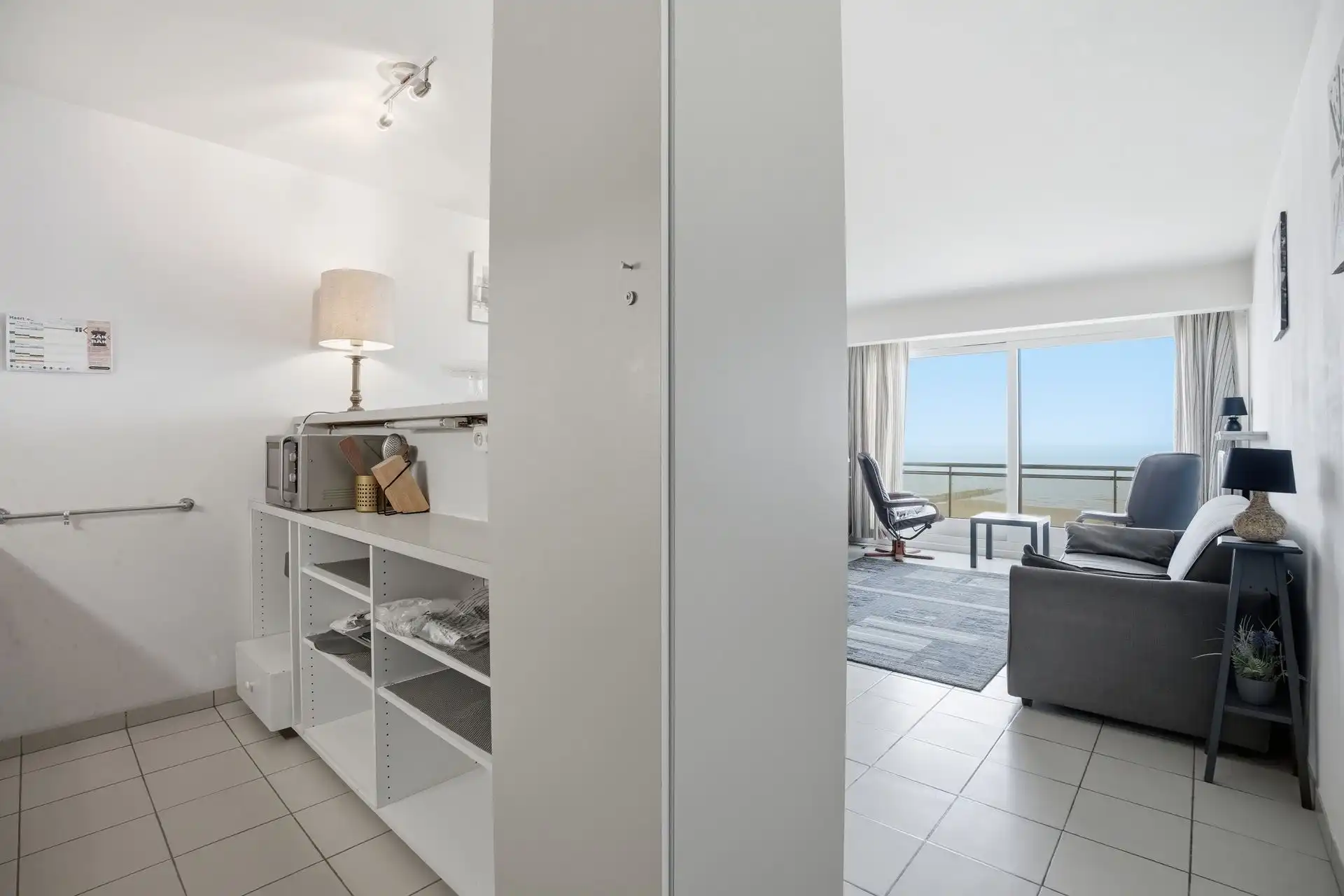 FRONTAAL ZEEZICHT / SLAAPHOEK foto 10