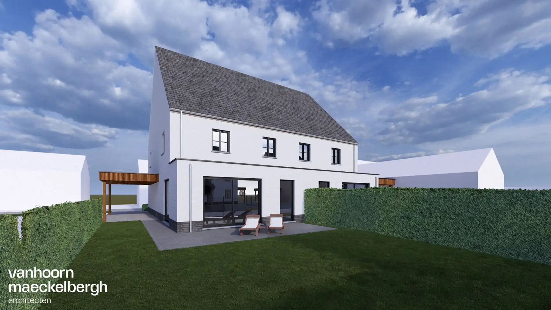 Exclusieve landelijke halfopen bebouwingen op topligging te Westende foto 3