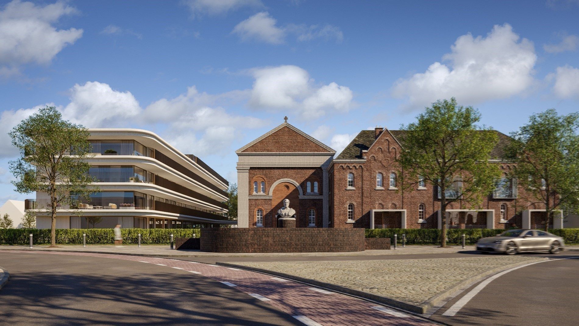 Lichtrijk nieuwbouwappartement met 1 slaapkamer en terras op magnifieke locatie foto 3