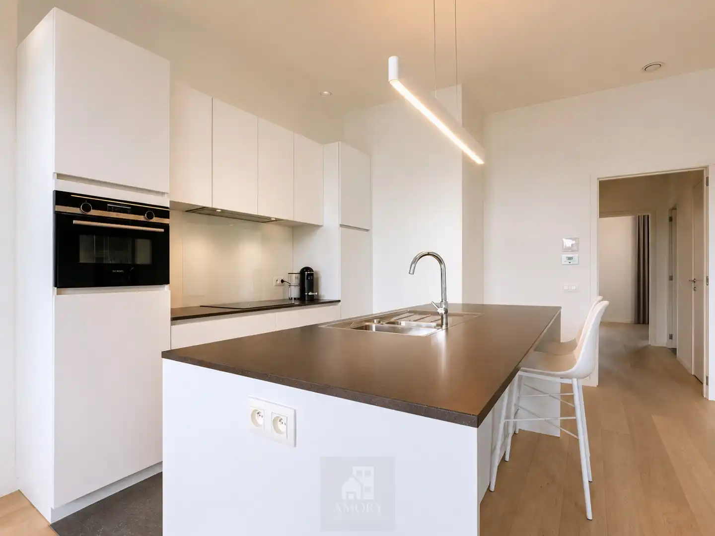 Recent gelijkvloers 2-slaapkamerappartement met tuin aan de Leieboorden foto 8