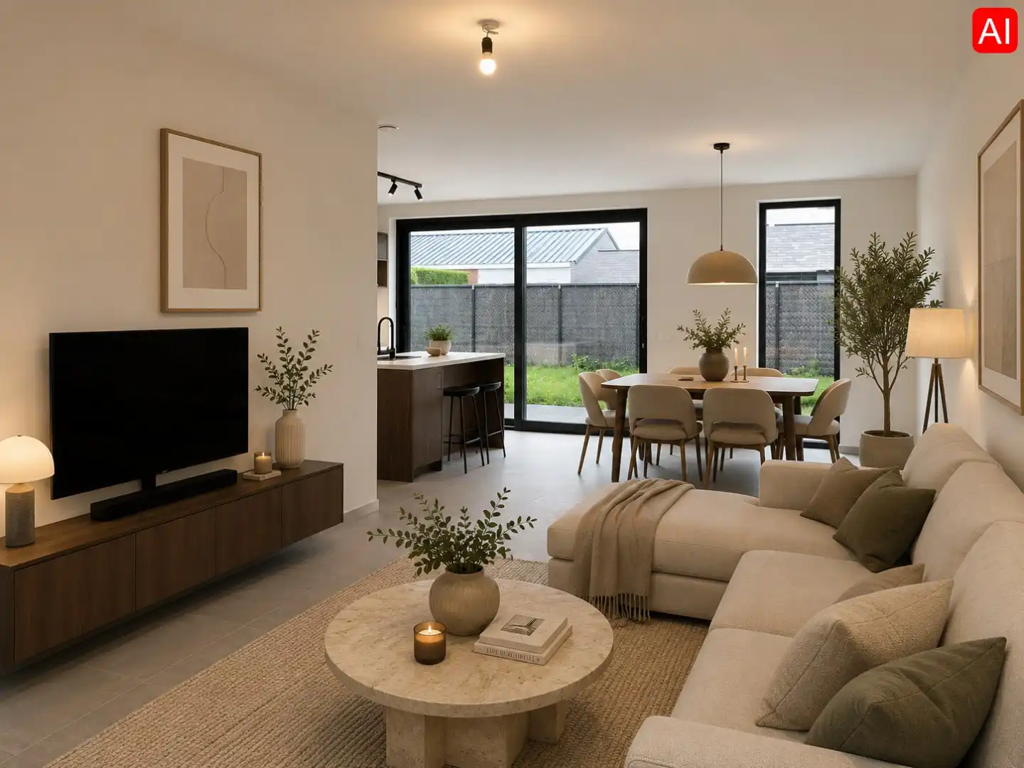 NIEUWBOUWWONING MET 3 SLPKS | TUIN EN CARPORT foto 2