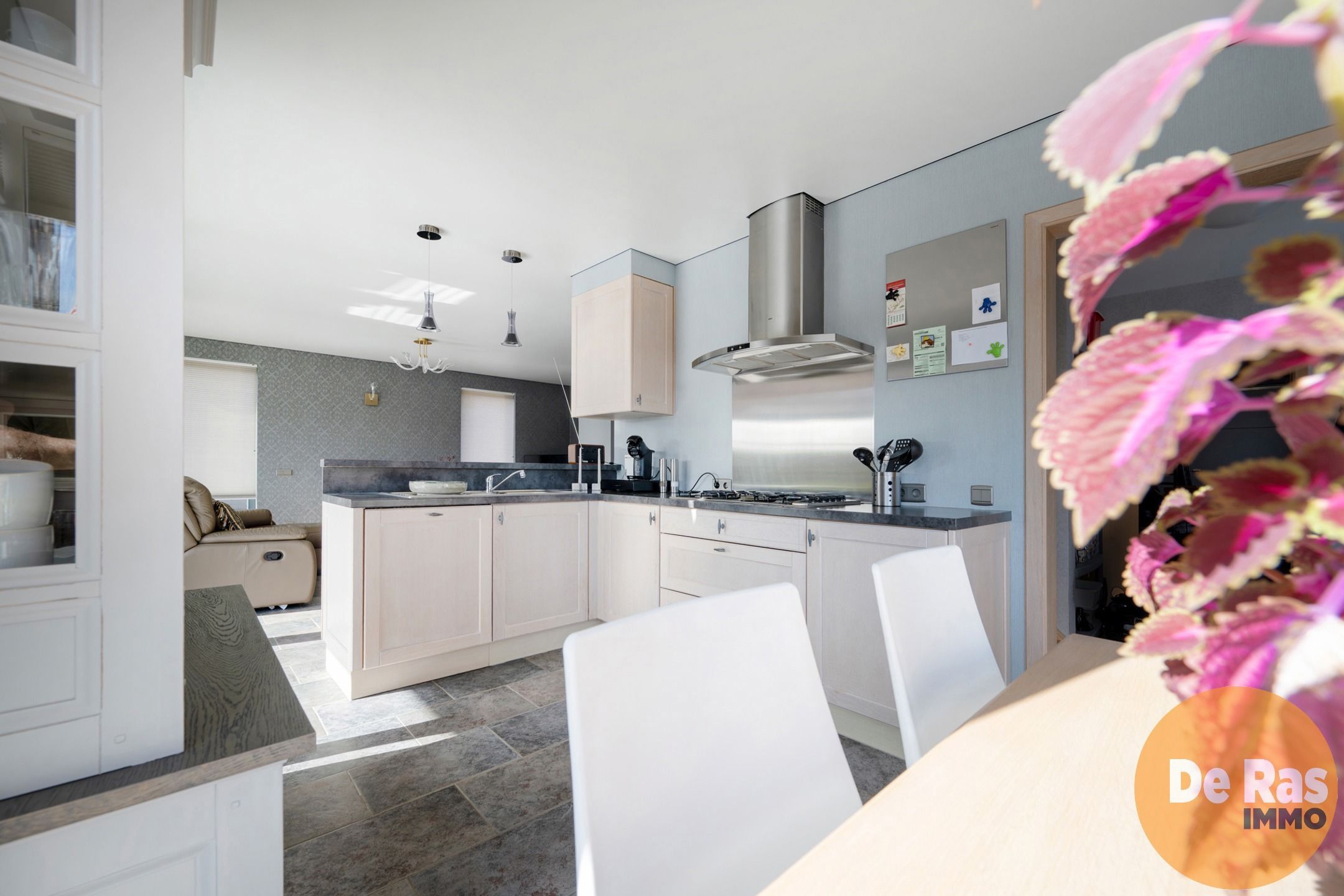 ZWALM -Recente OB met 4slp, 2 garages en tuin met open zicht foto 9