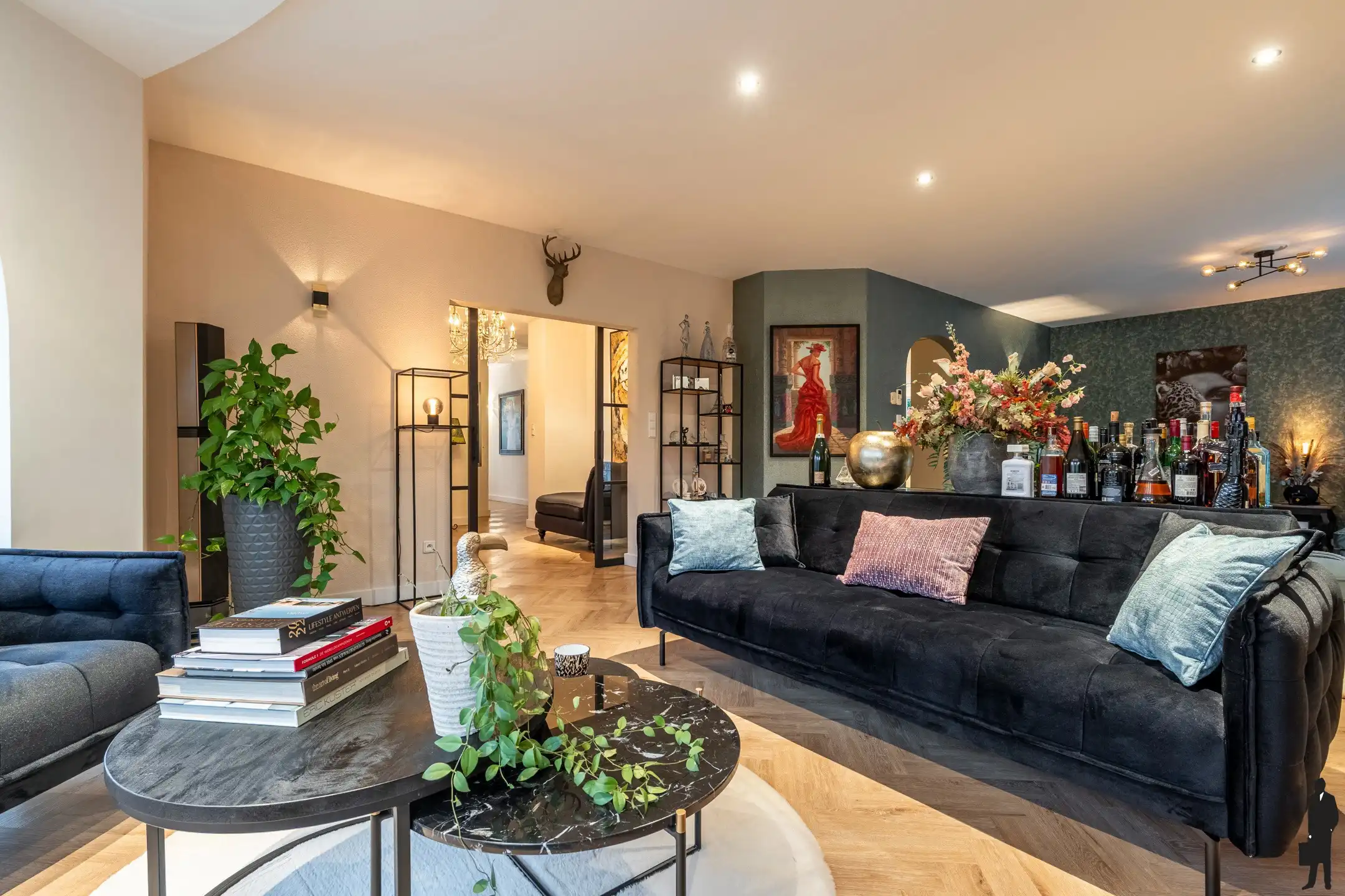 Exclusieve villa met gastenverblijf en zwembad op de grens in Weelde foto 6