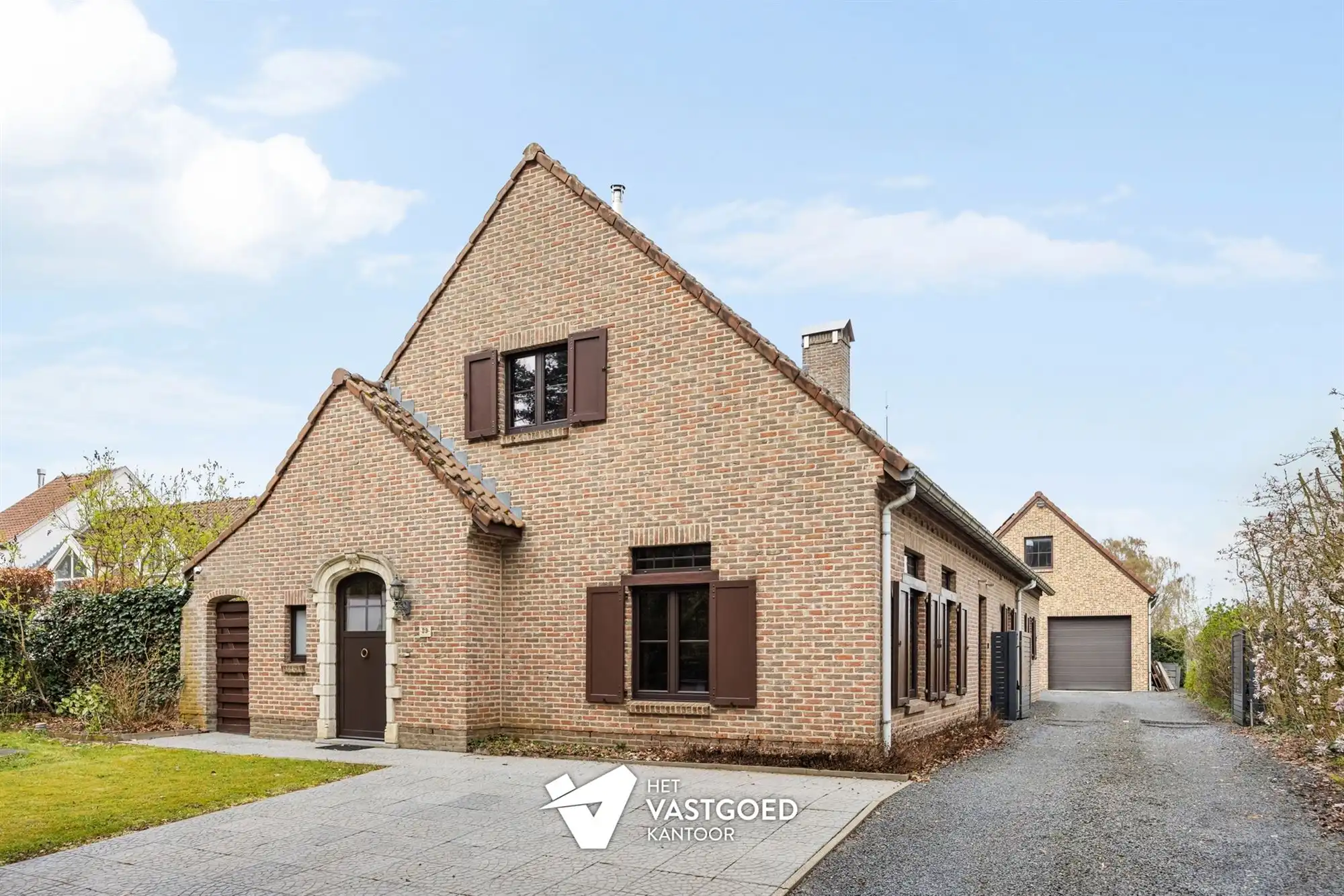PERFECT ONDERHOUDEN WONING MET 6 SLAAPKAMERS EN WERKHUIS/GARAGE IN GROENE OMGEVING TE VIVERSEL foto {{pictureIndex}}