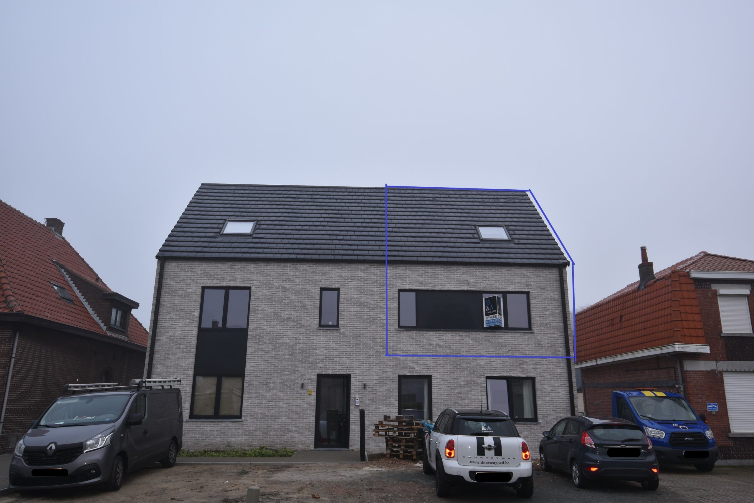 Zeer ruim duplex appartement (3 slpks) met garage in Sint-Pauwels foto 14