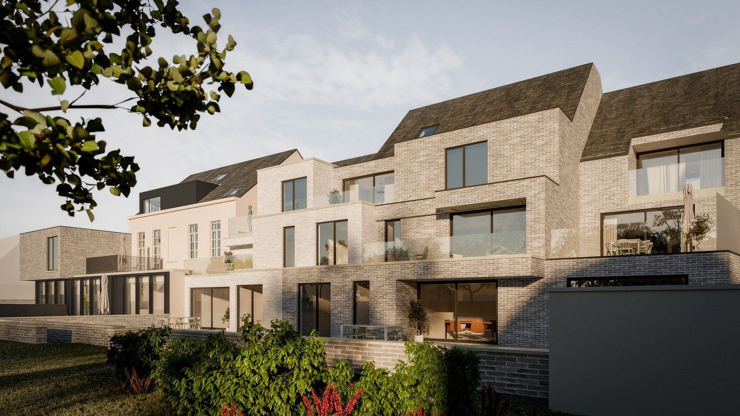 Prachtig woonproject met uitmuntende architectuur en aangelegde tuinzone foto 1