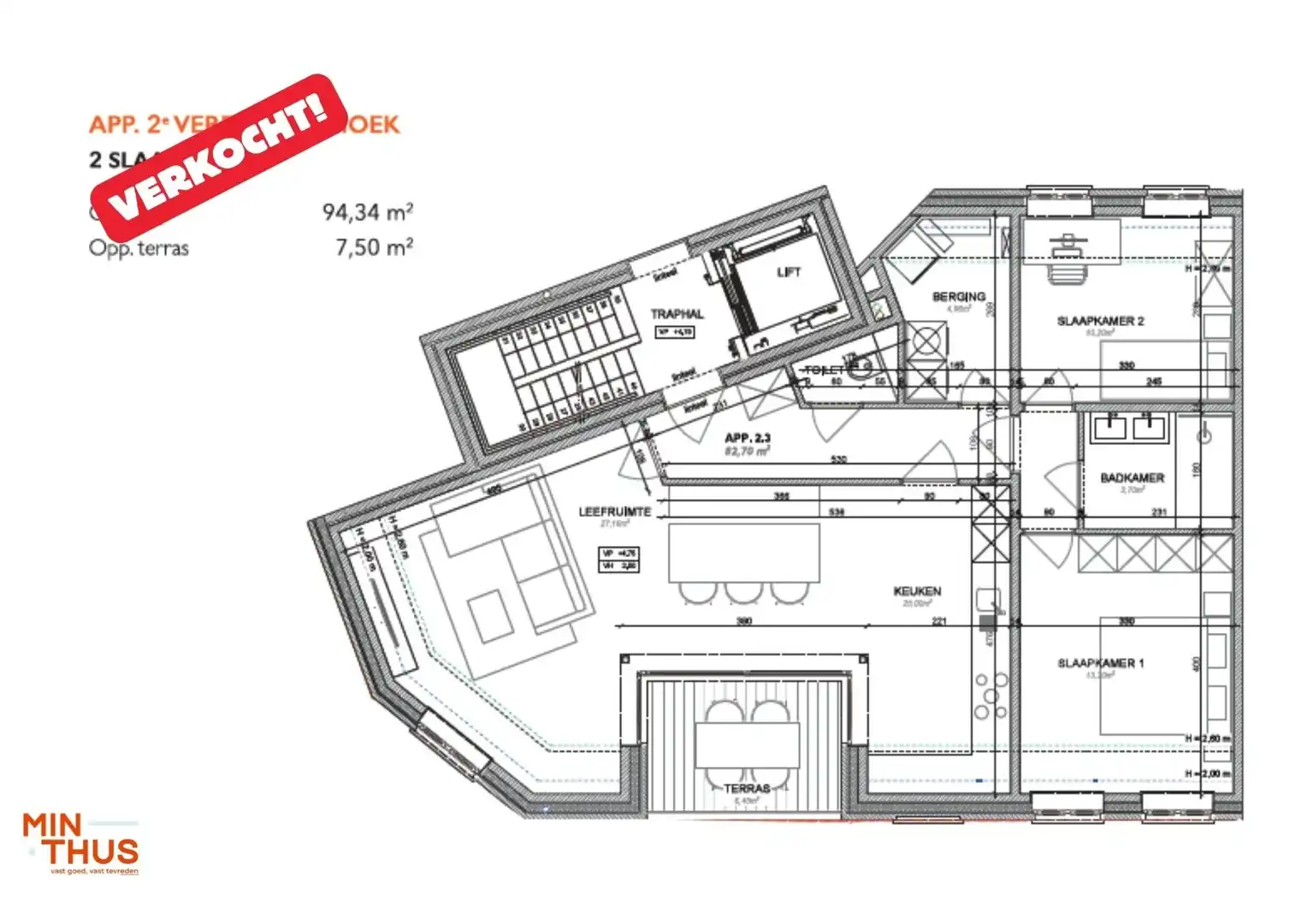 Appartementen te koop op de markt van Beselare foto 10