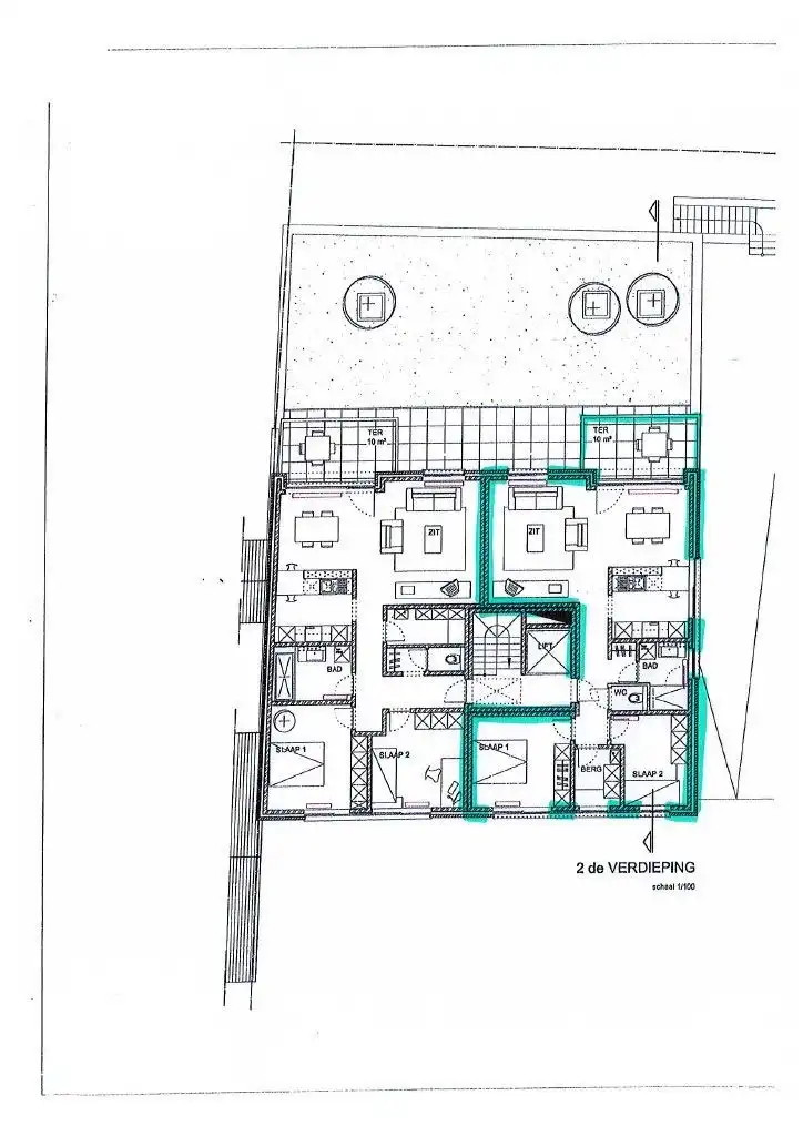 GEZELLIG APPARTEMENT MET 2 SLAAPKAMERS, TERRAS, KELDER EN 1 AUTOSTANDPLAATS TE BILZEN!  foto 23