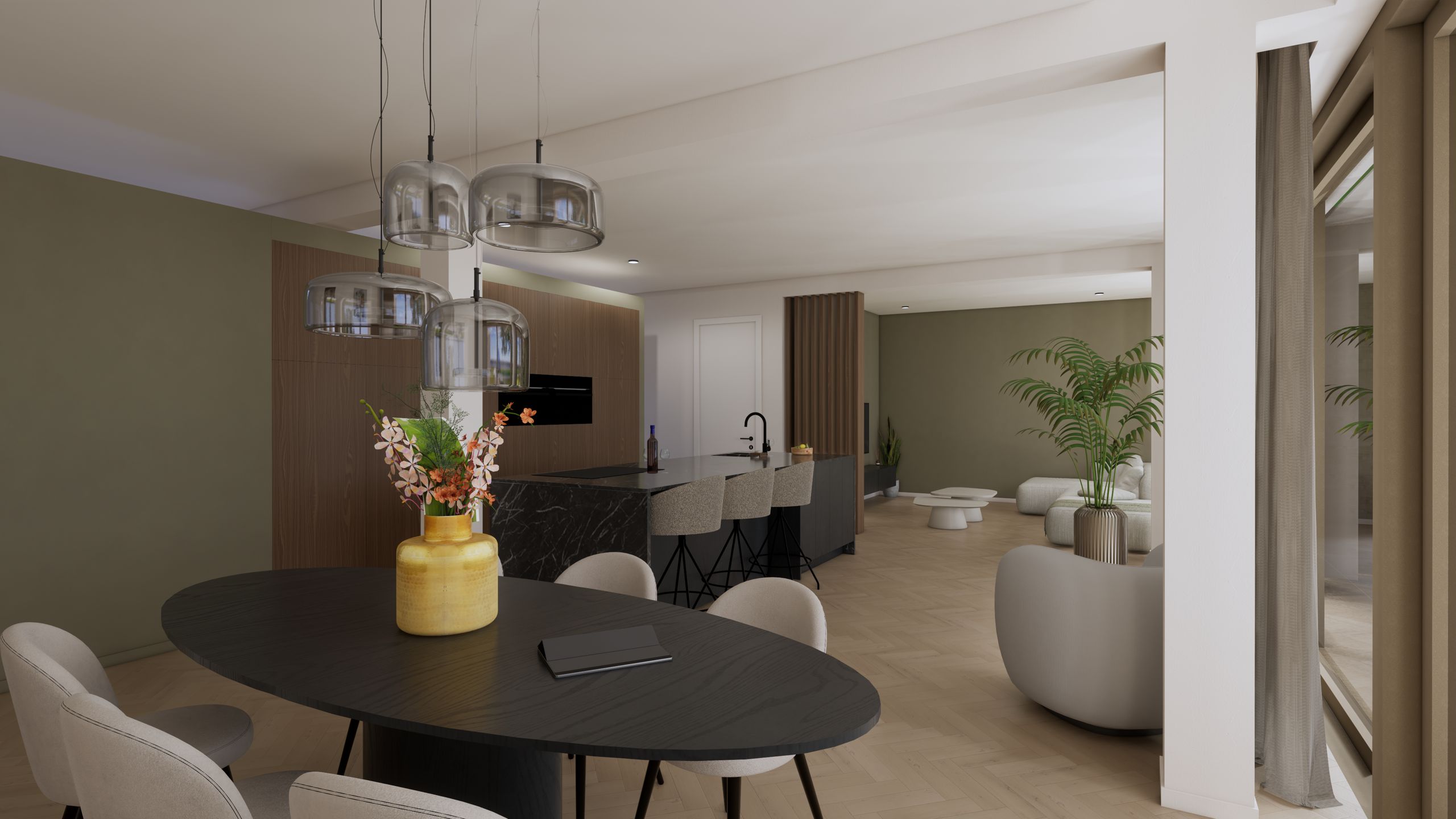 EXCLUSIEVE TUINLOFT 3 SLAAPKAMERS MET E-PEIL 0! foto 8