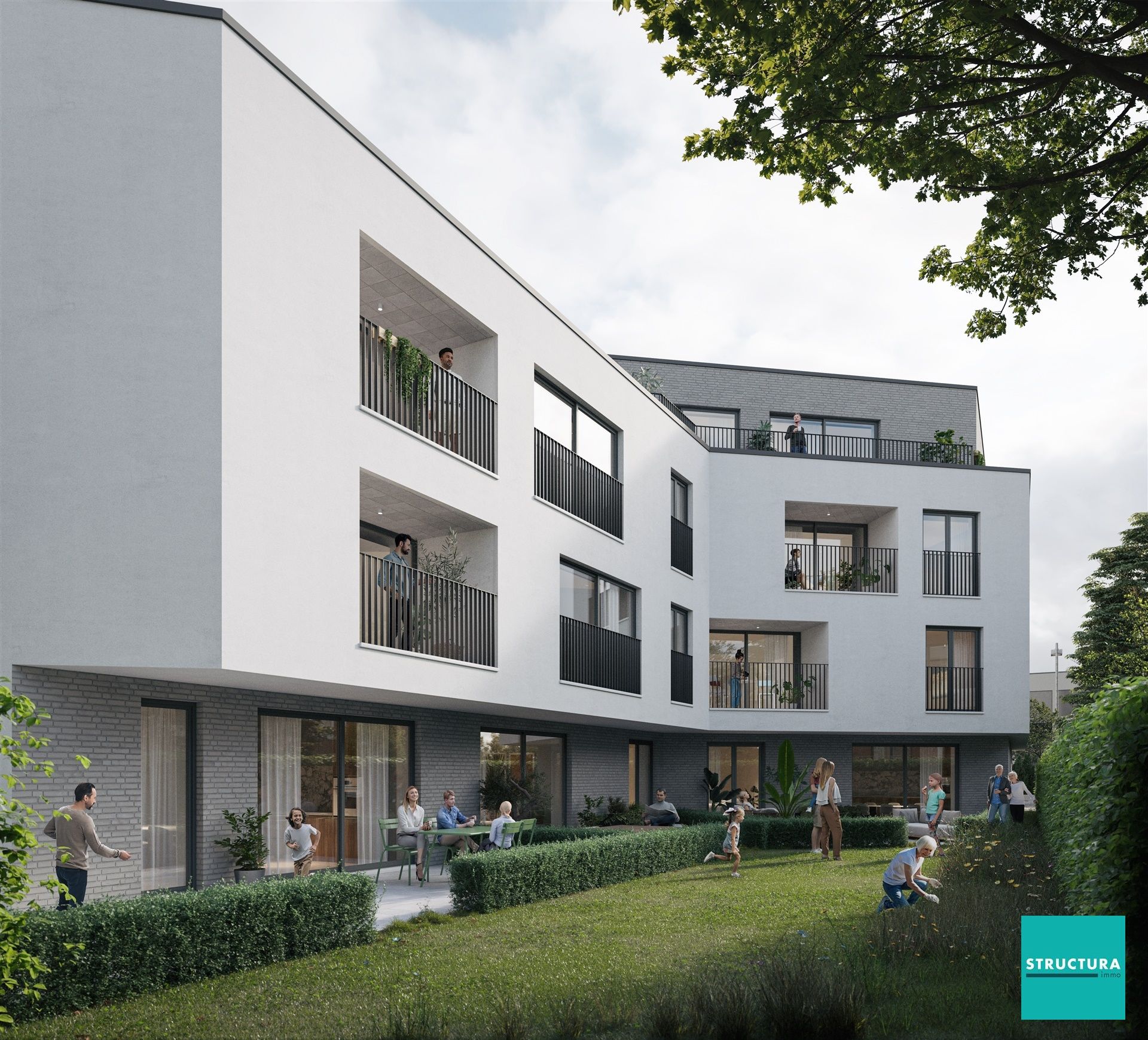  Residentie HANRIOT. Een uniek project met kwaliteitsvolle appartementen. foto 3