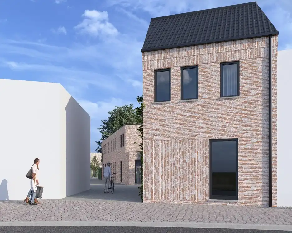 Hedendaags project van 3 appartementen en 5 dorpswoningen in het hartje van Stokkem!  foto 4