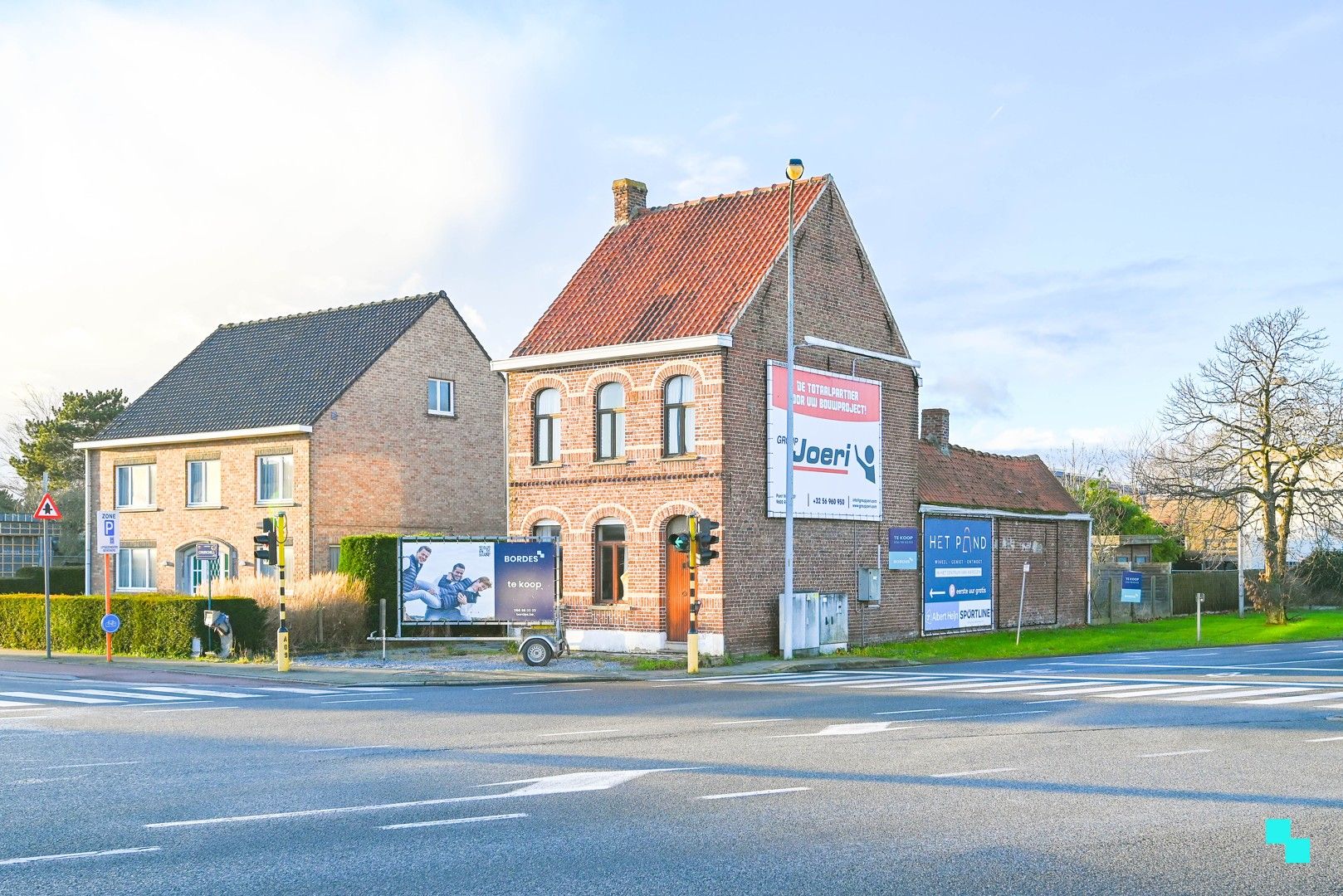 Hoofdfoto van de publicatie: Open bebouwing op zichtlocatie te Waregem