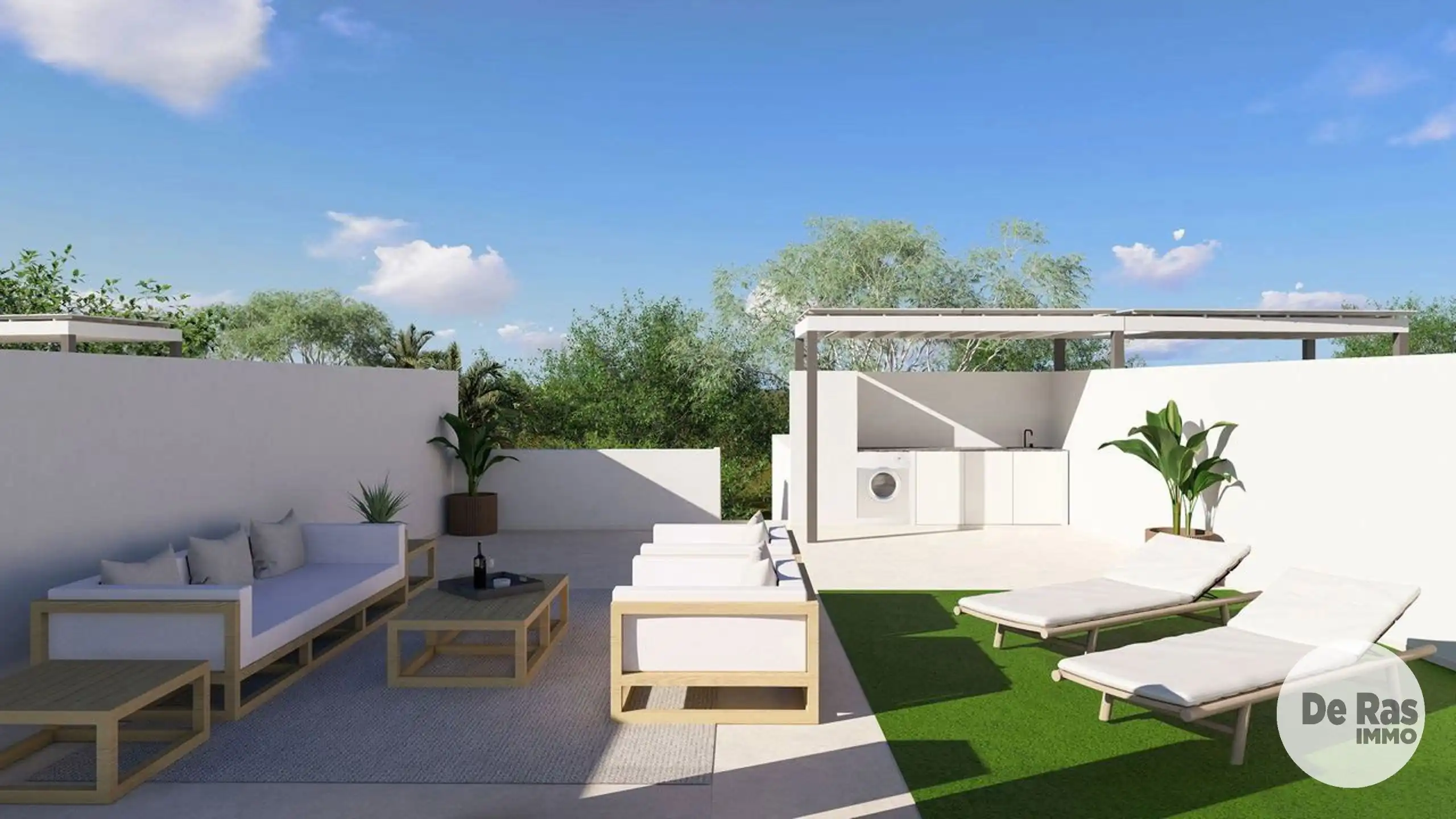 SPANJE -Villa 2 bed/2bad/dakterras, Prive zwembad foto 7