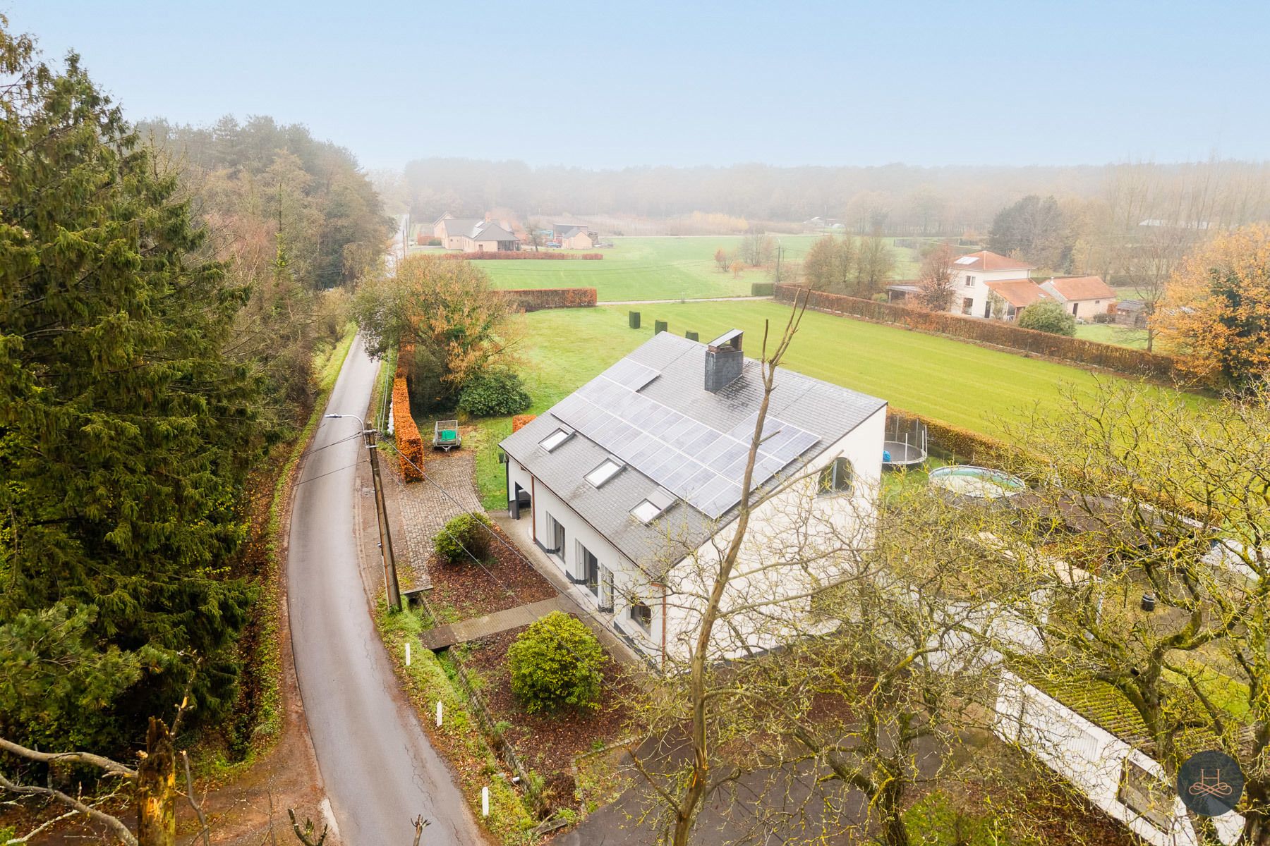 Moderne woning met panoramisch uitzicht op weilanden te Rijmenam foto 2
