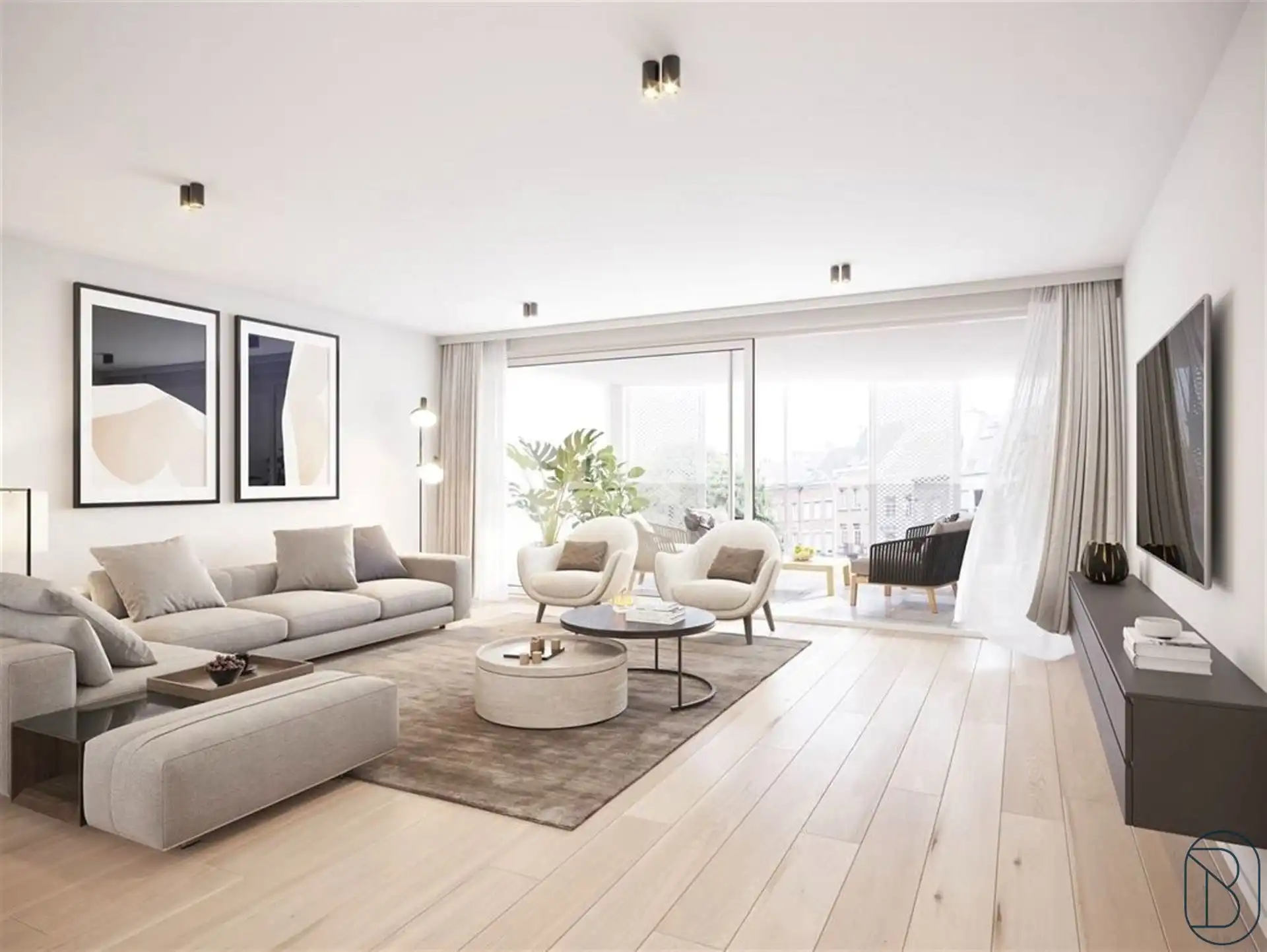 Luxe-app. met zuidgerichte terrassen, pal in het centrum! foto 10